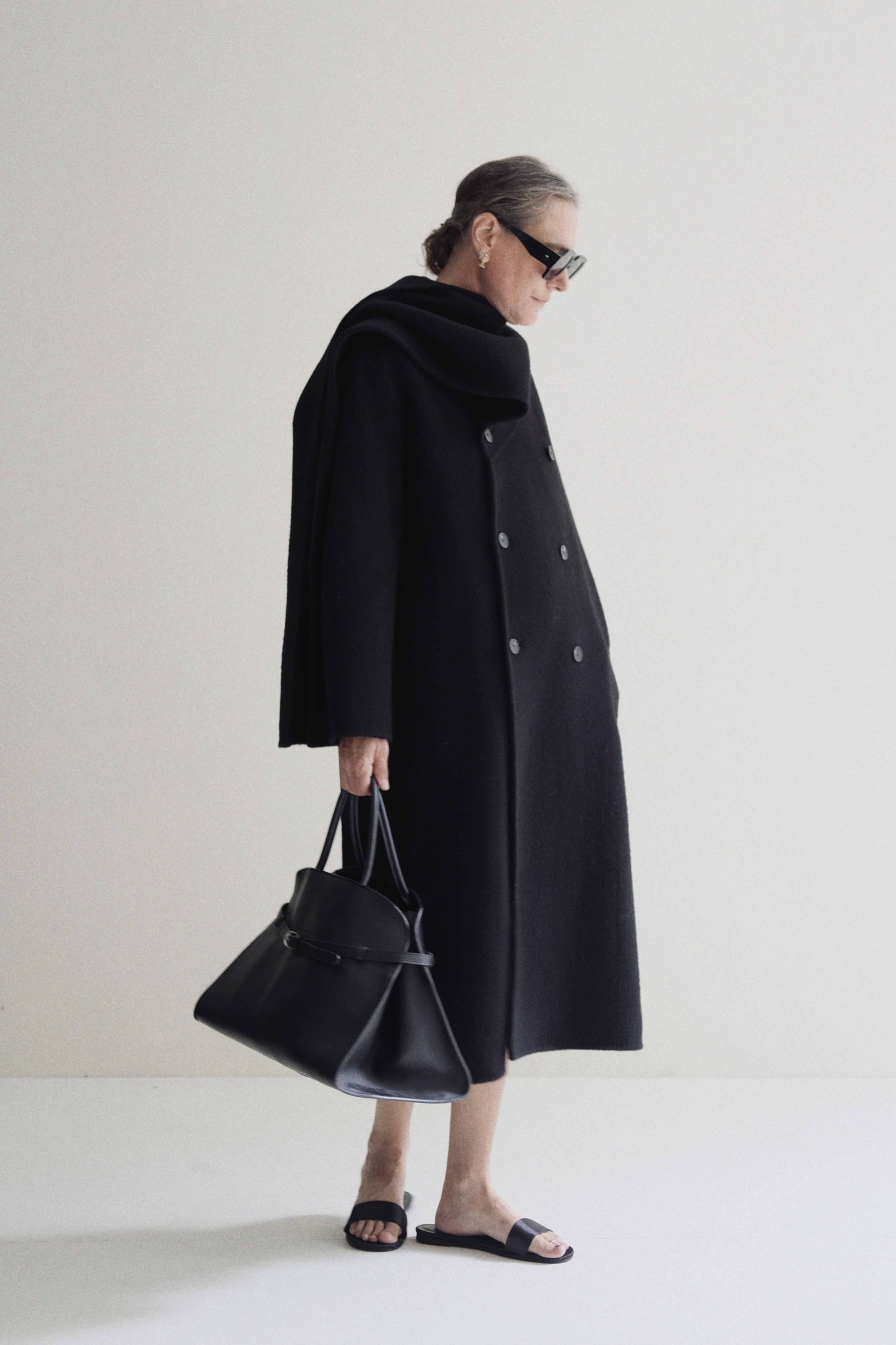 ONDINE COAT - BLACK