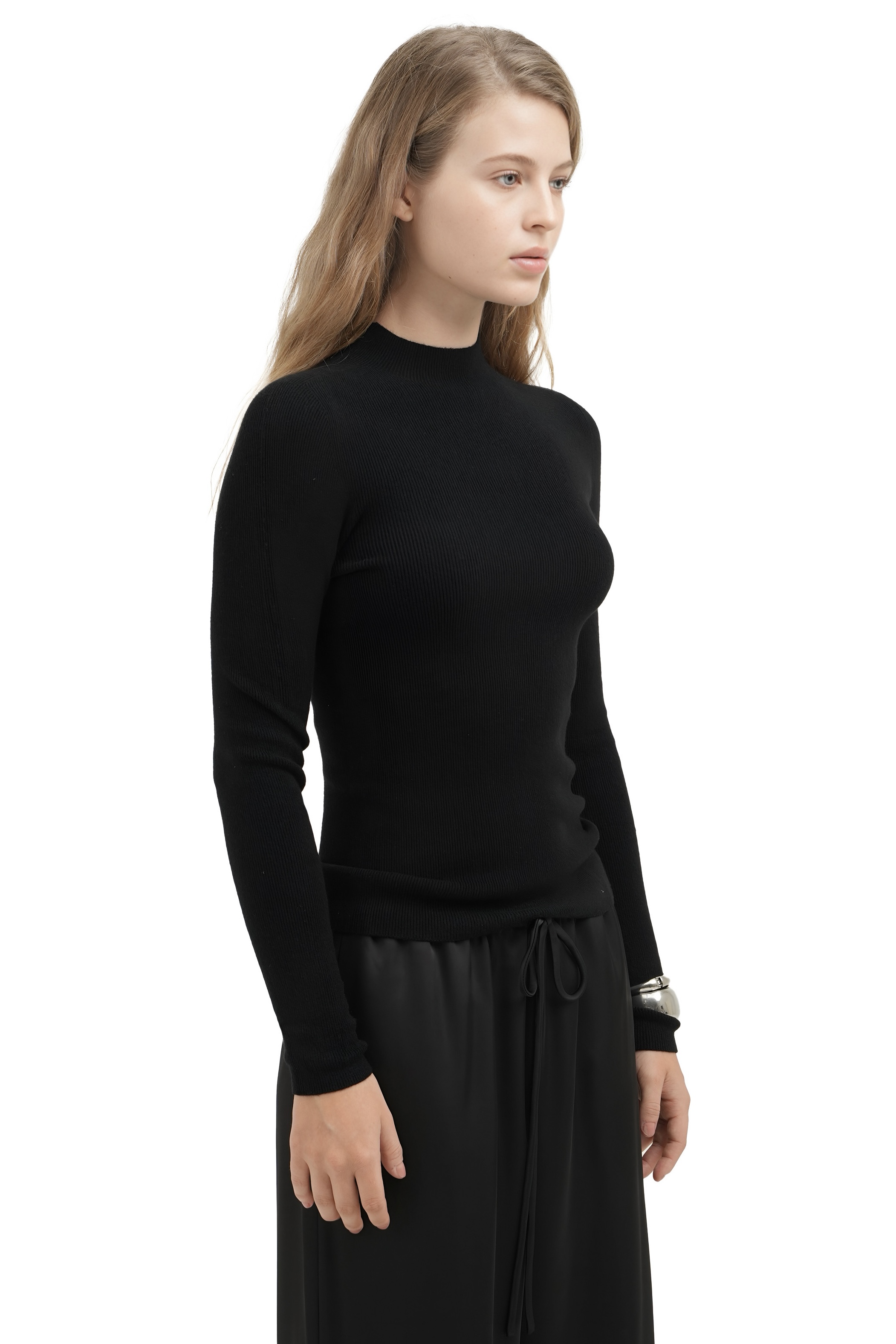 MONSE TOP - BLACK