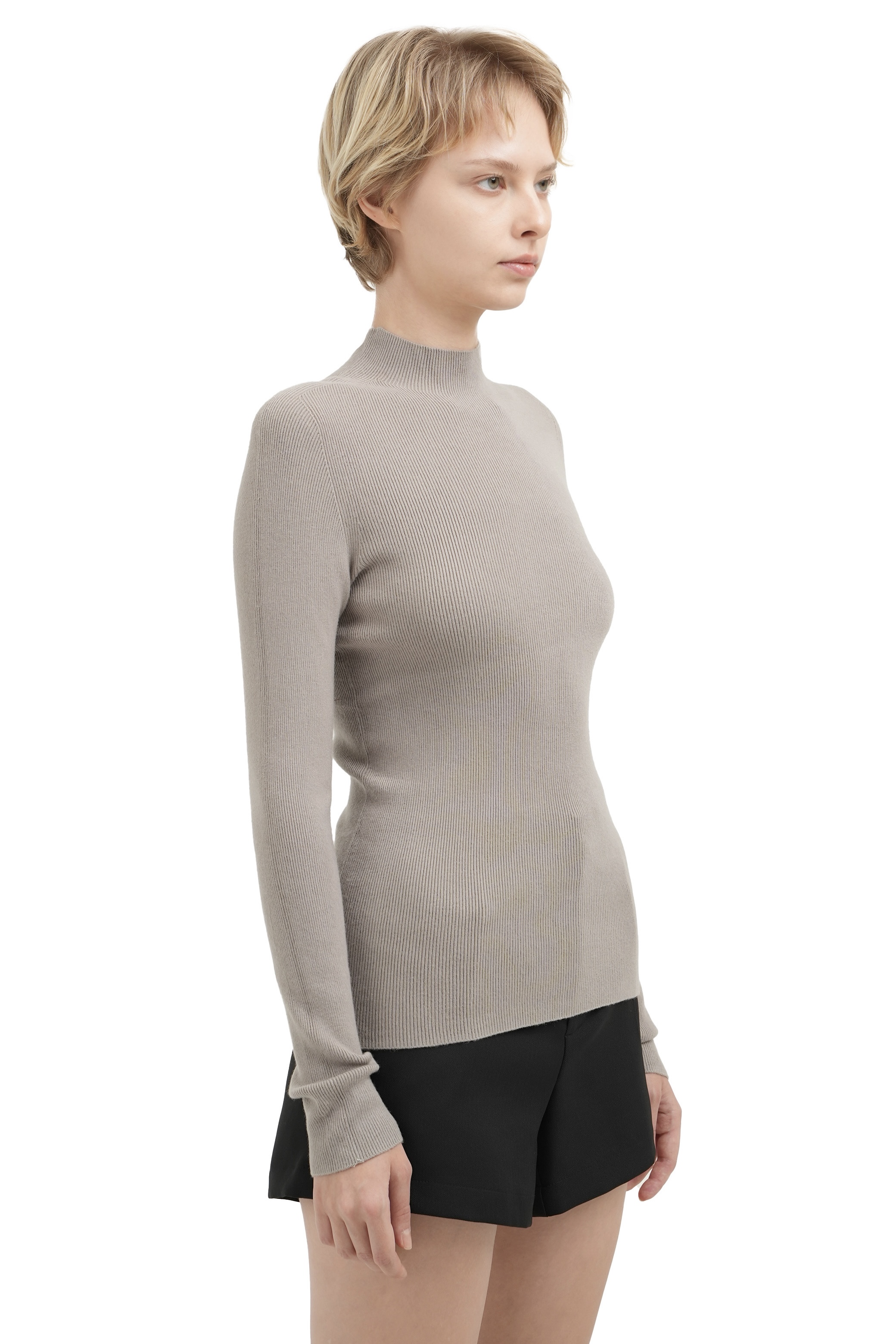 MONSE TOP - TAUPE