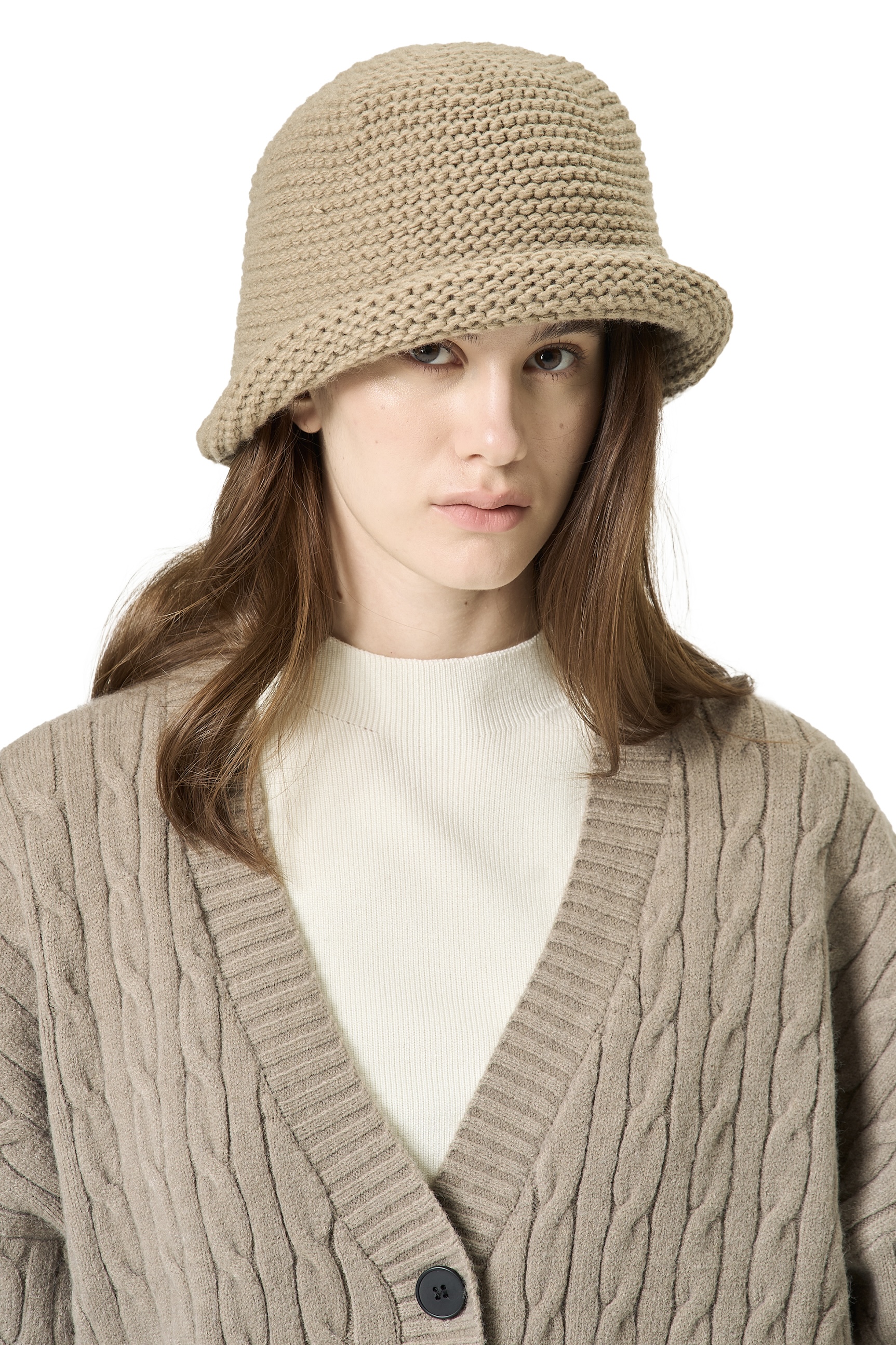 BUCKET HAT - TAUPE