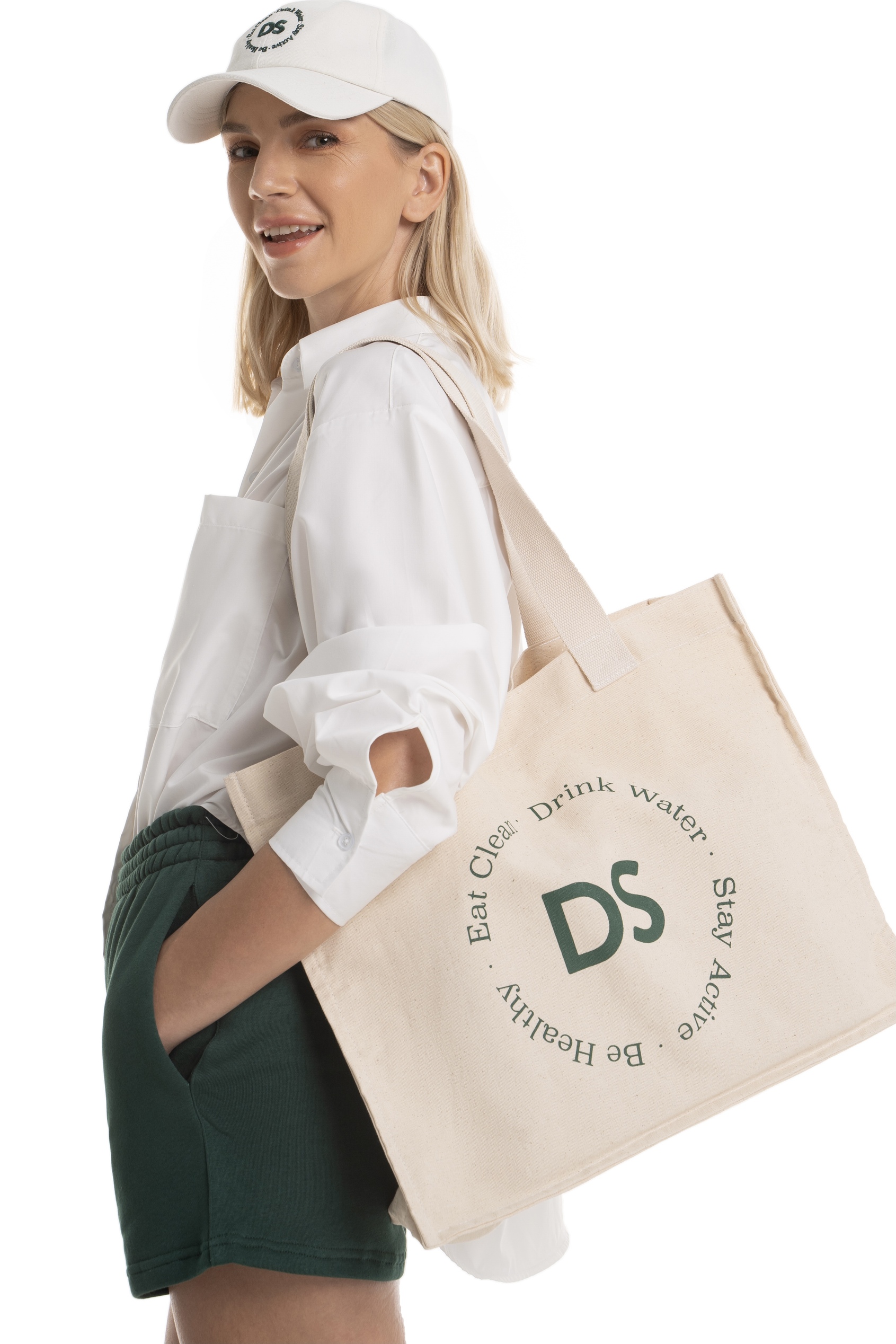 DMD CANVAS CAP - WHITE