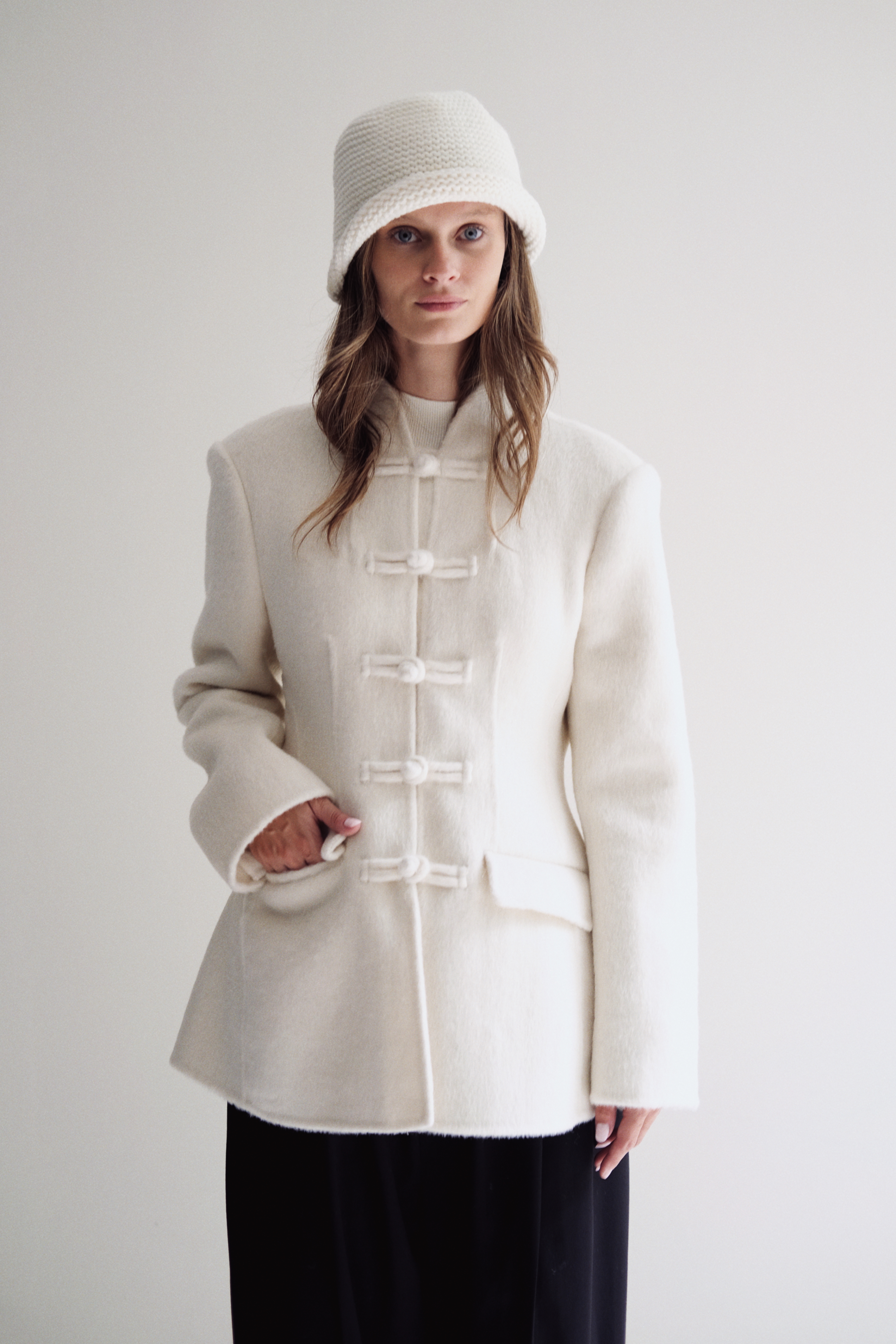 JANG JACKET - OFF WHITE 