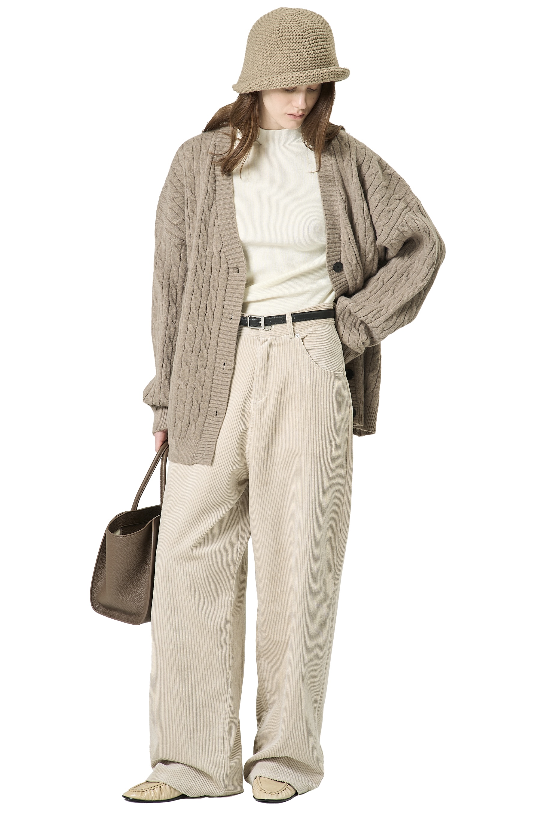 SANDOR CARDIGAN - TAUPE