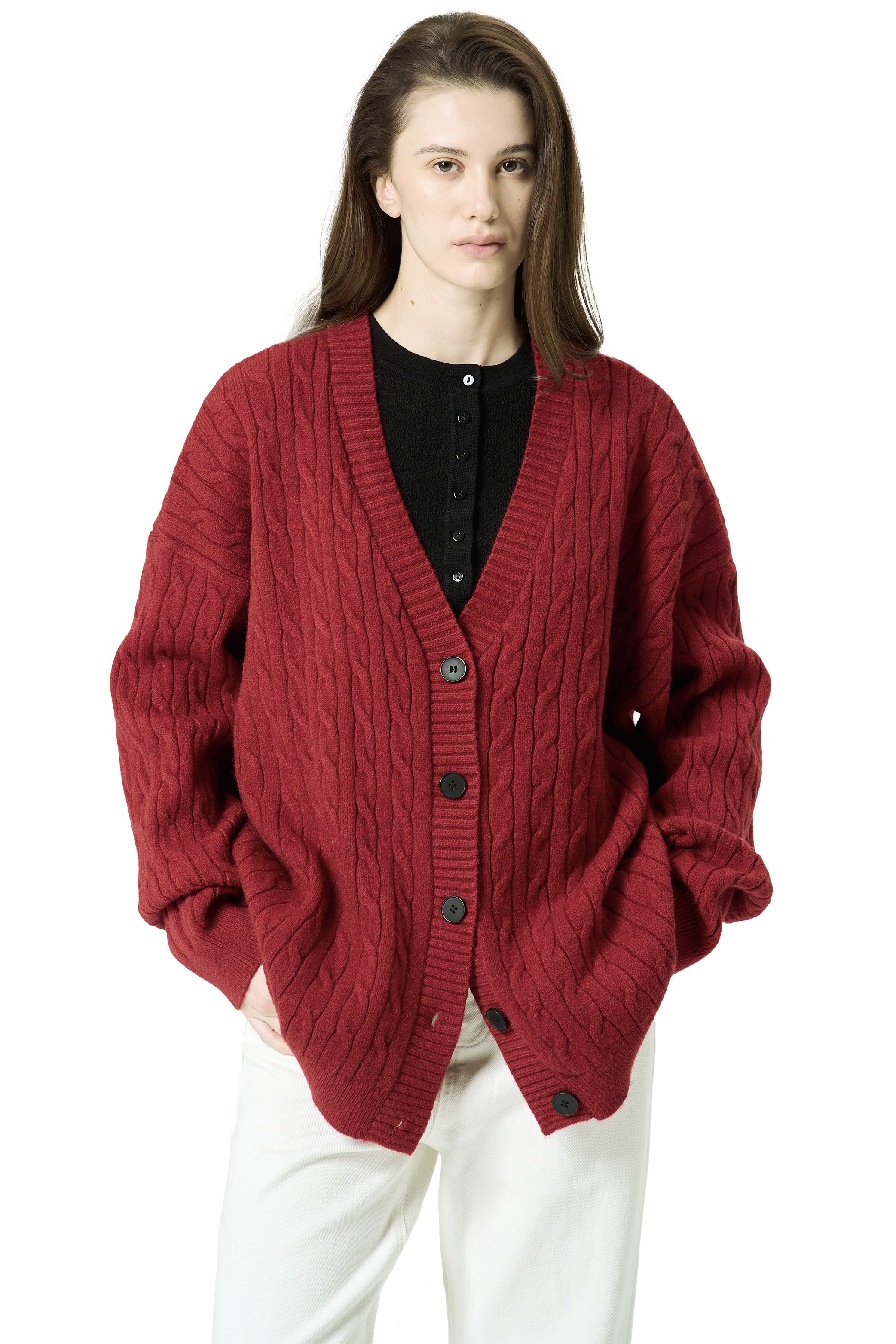 SANDOR CARDIGAN - RED