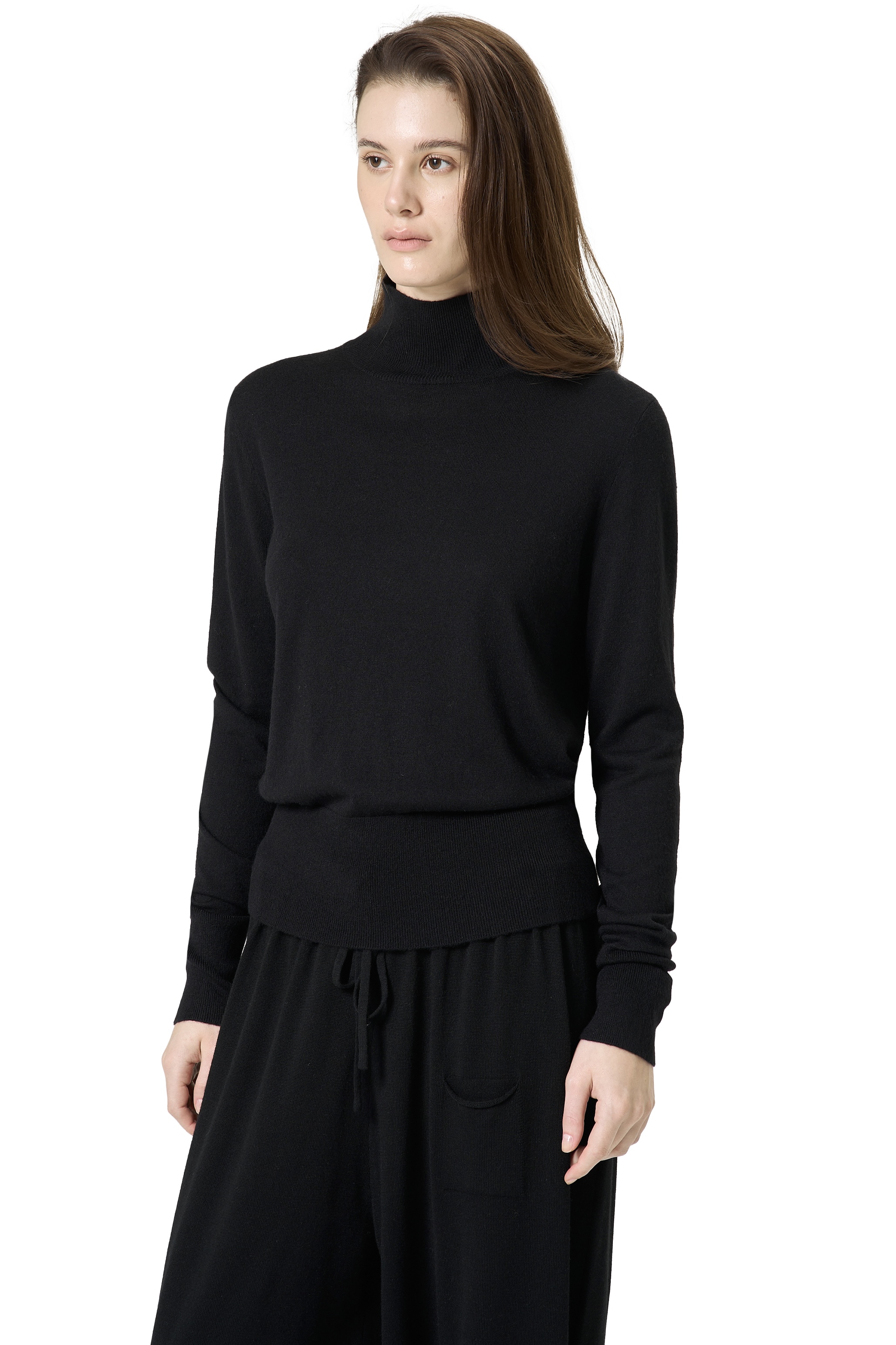 AGATA TOP - BLACK