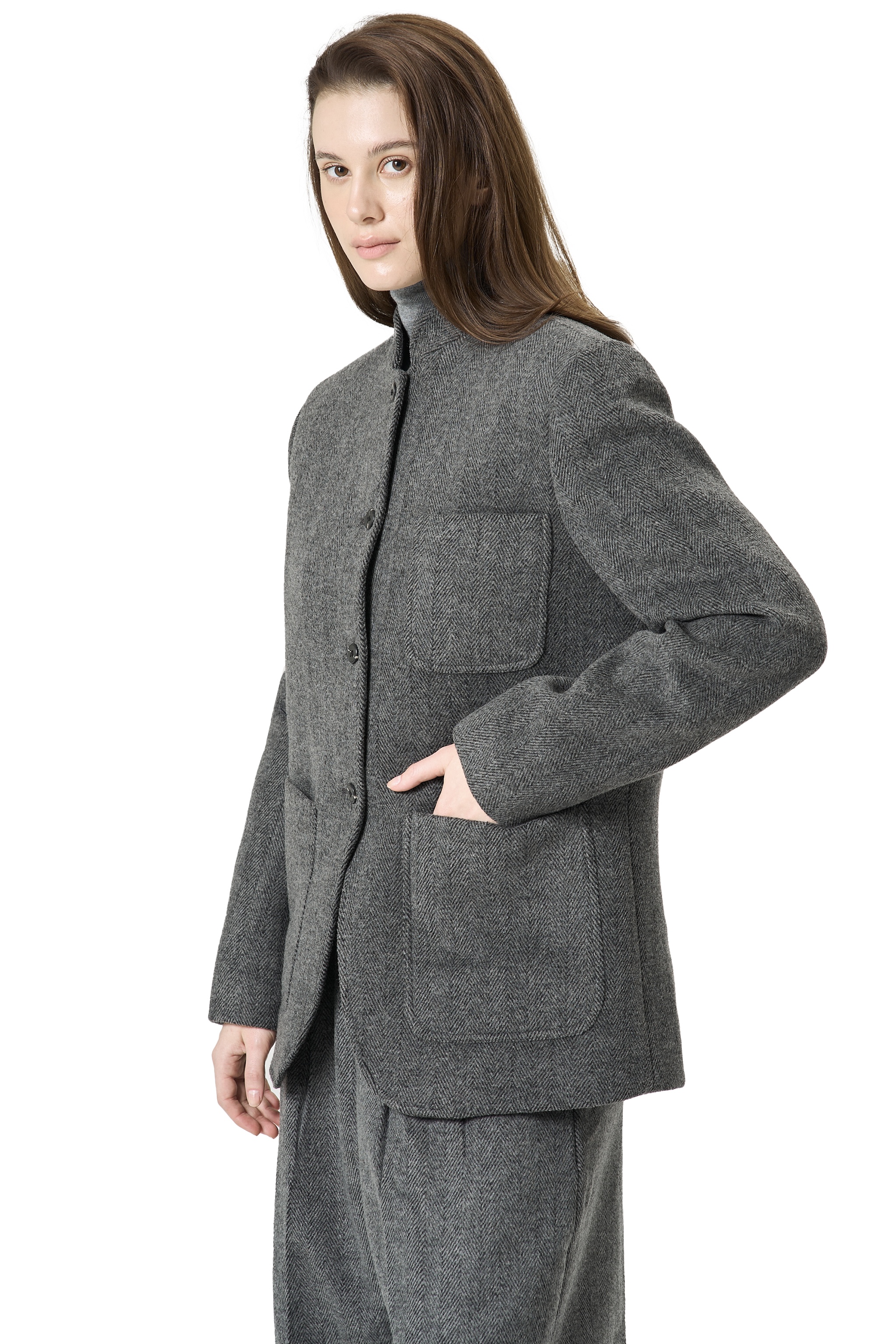 FRETTE JACKET - GREY