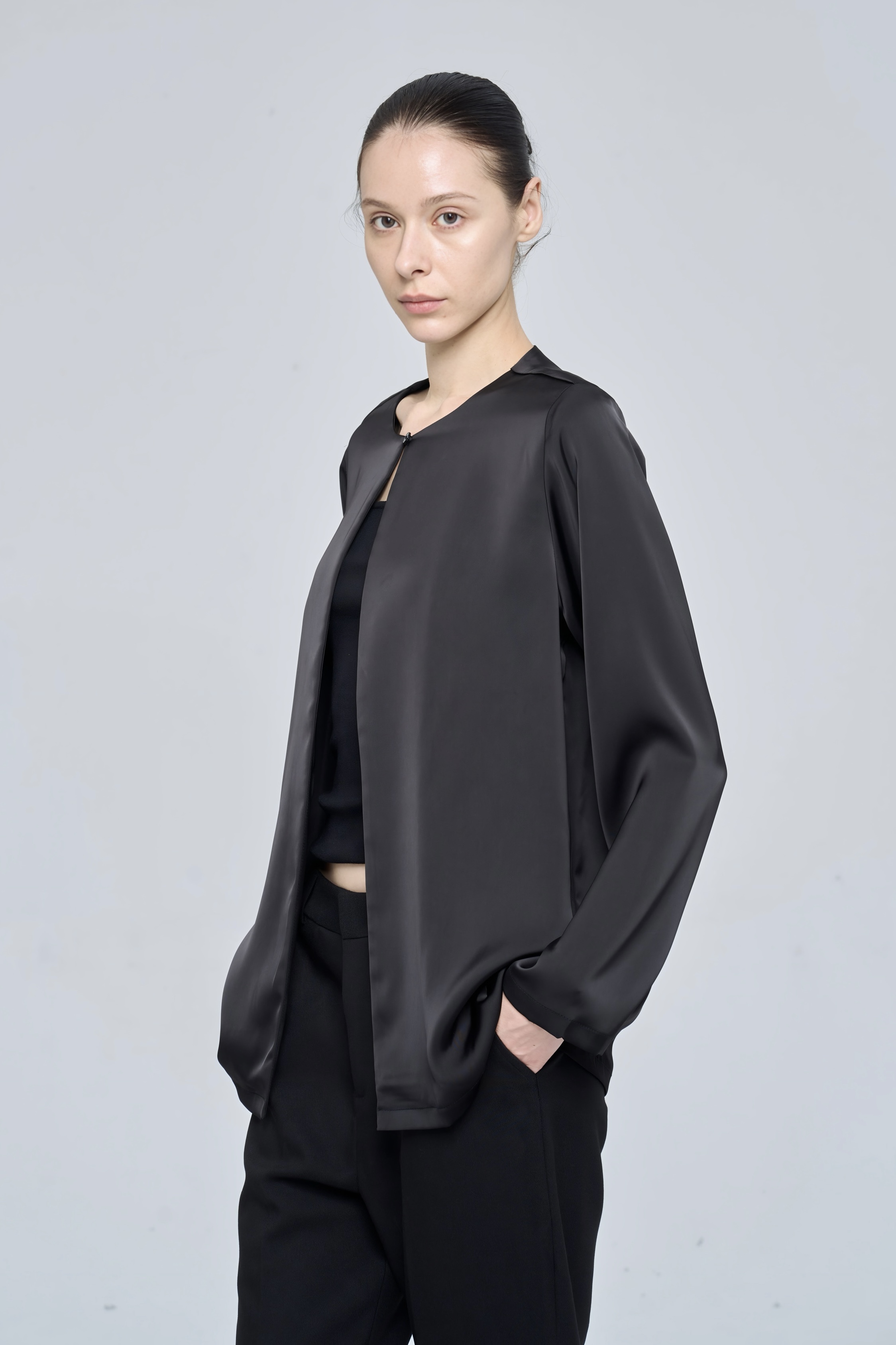 POLINA SHIRT - BLACK