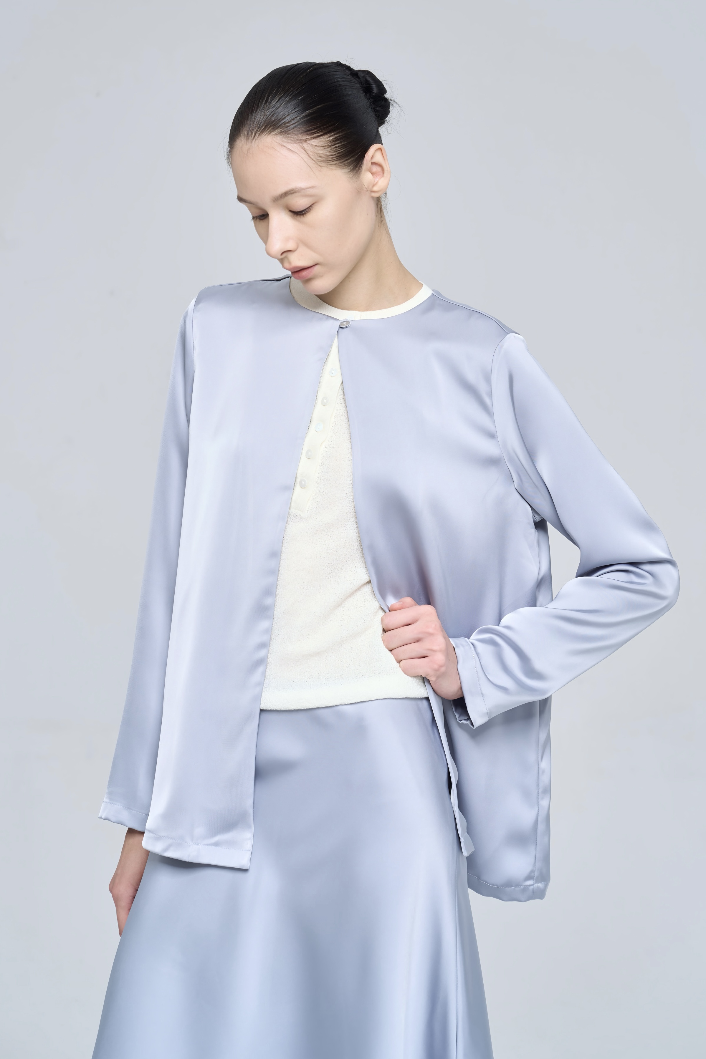 POLINA SHIRT - TRIDENT GREY