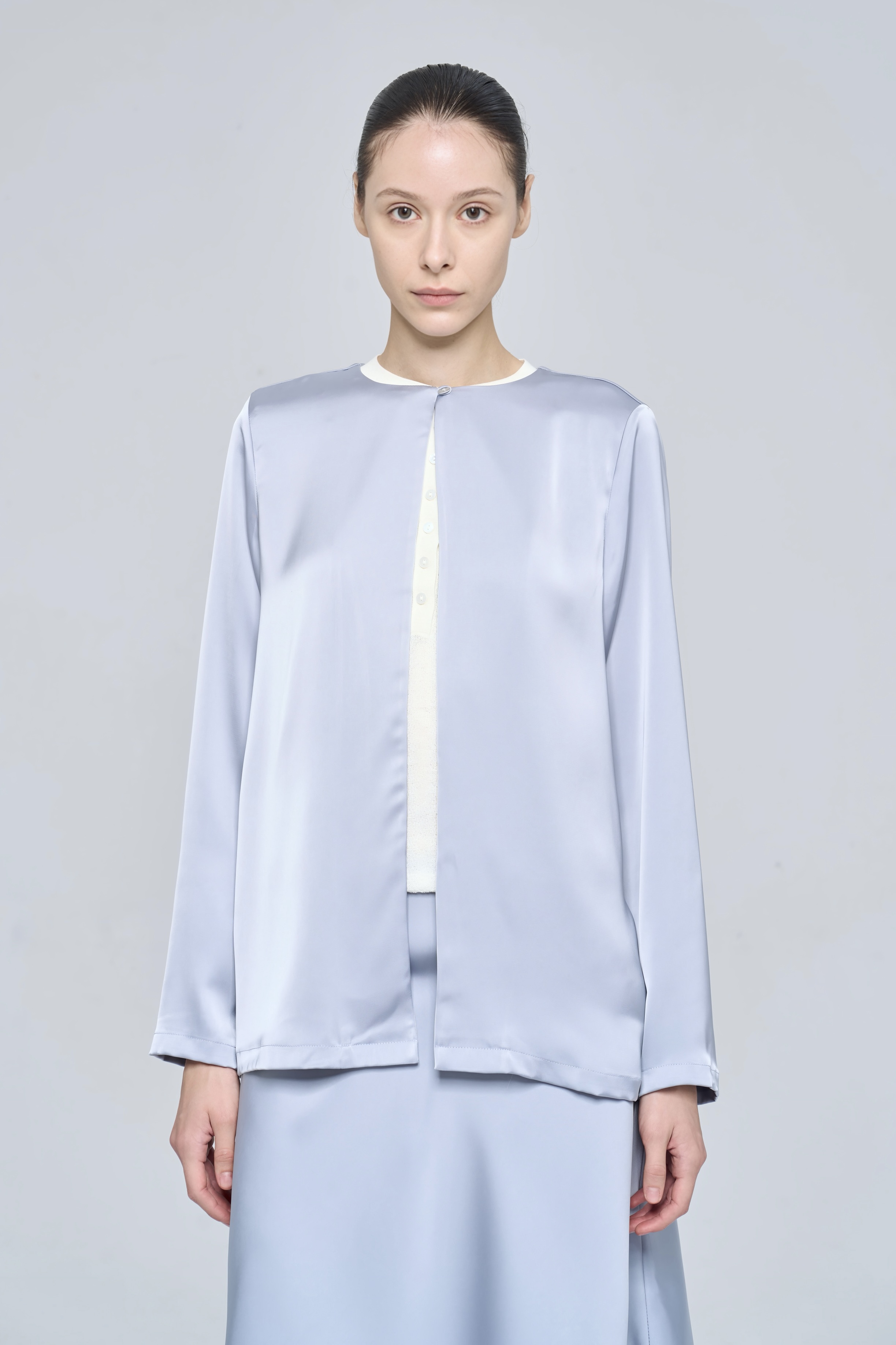 POLINA SHIRT - TRIDENT GREY