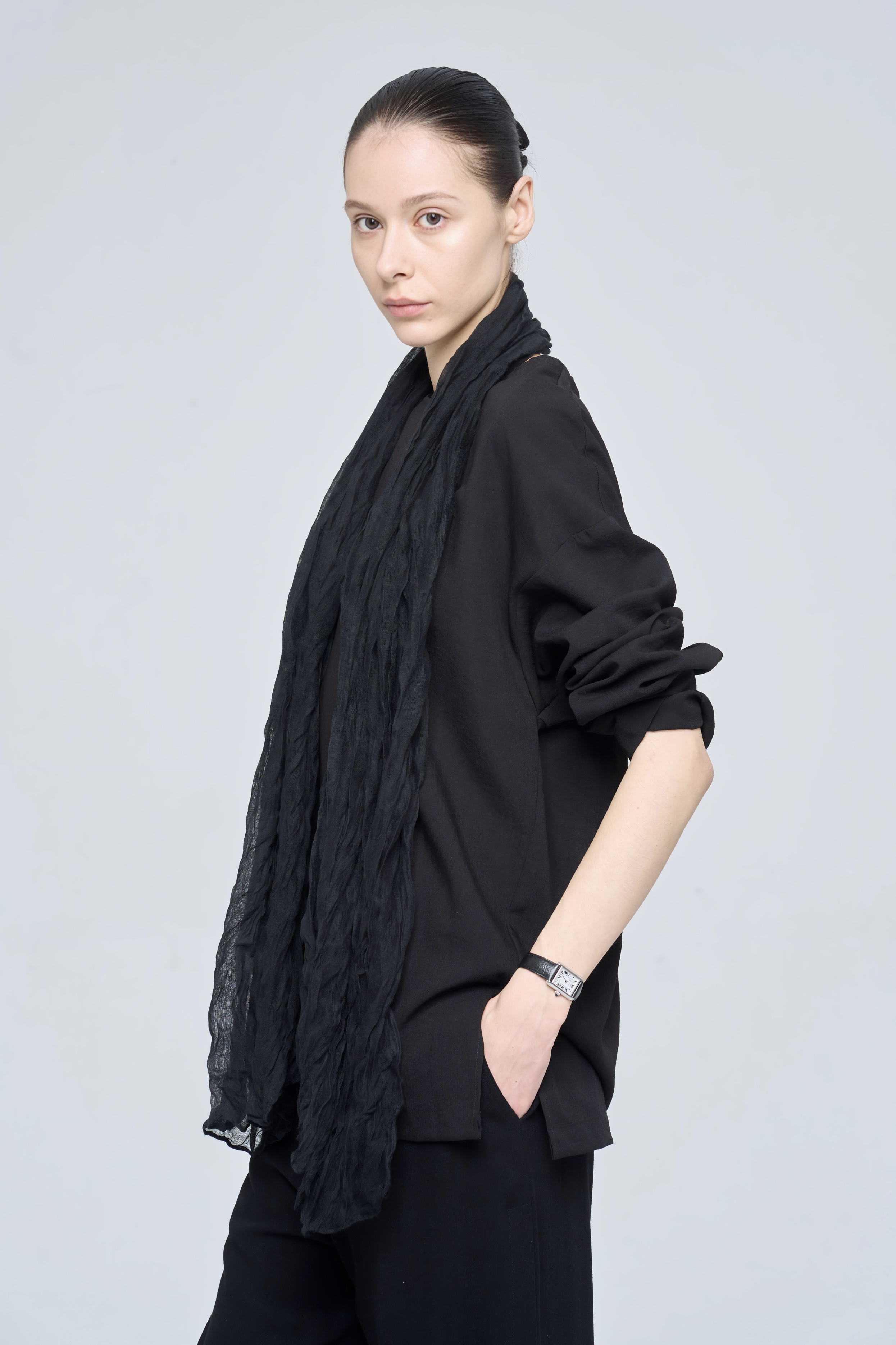 RENZO TOP - BLACK