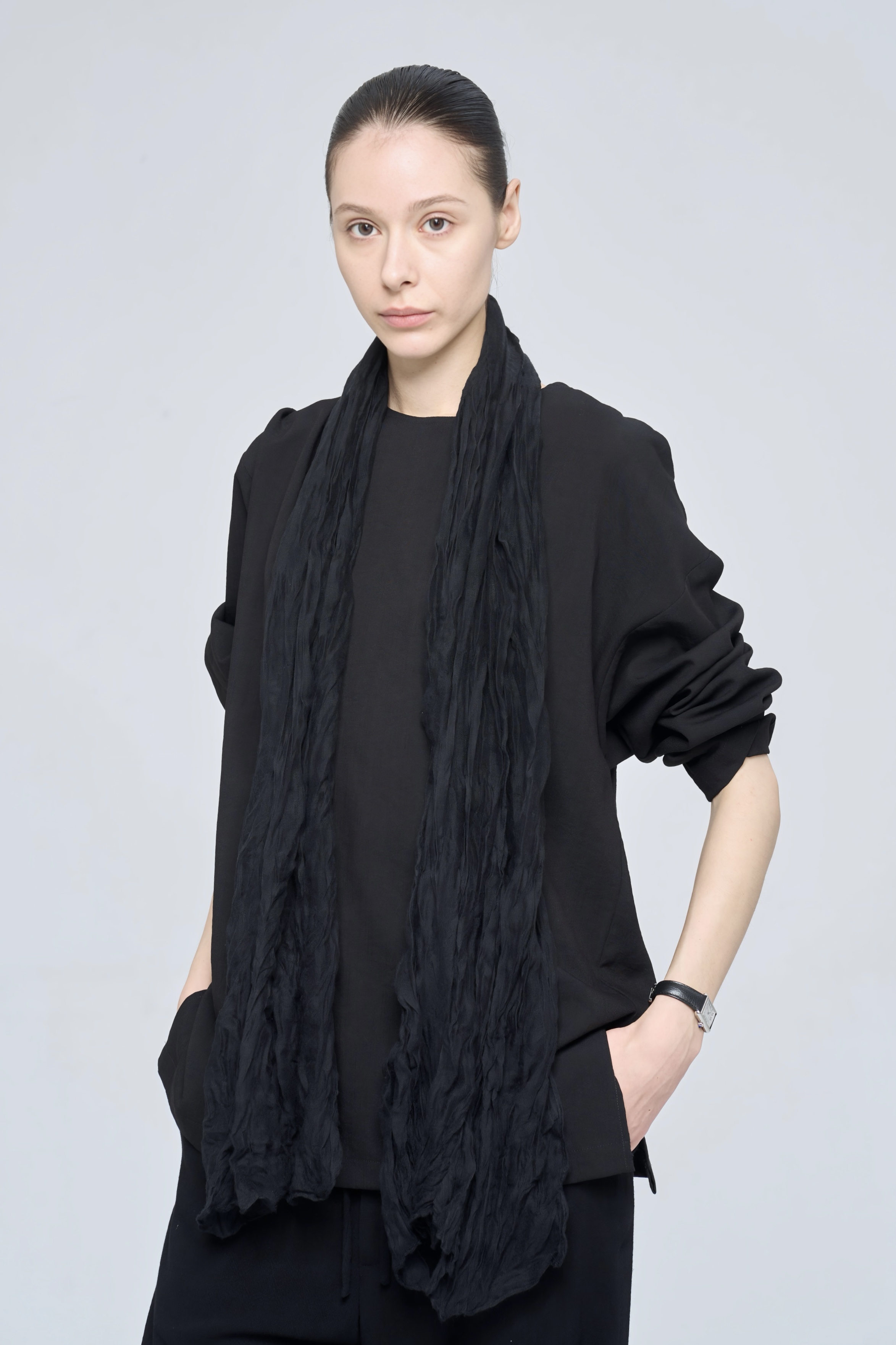 RENZO TOP - BLACK