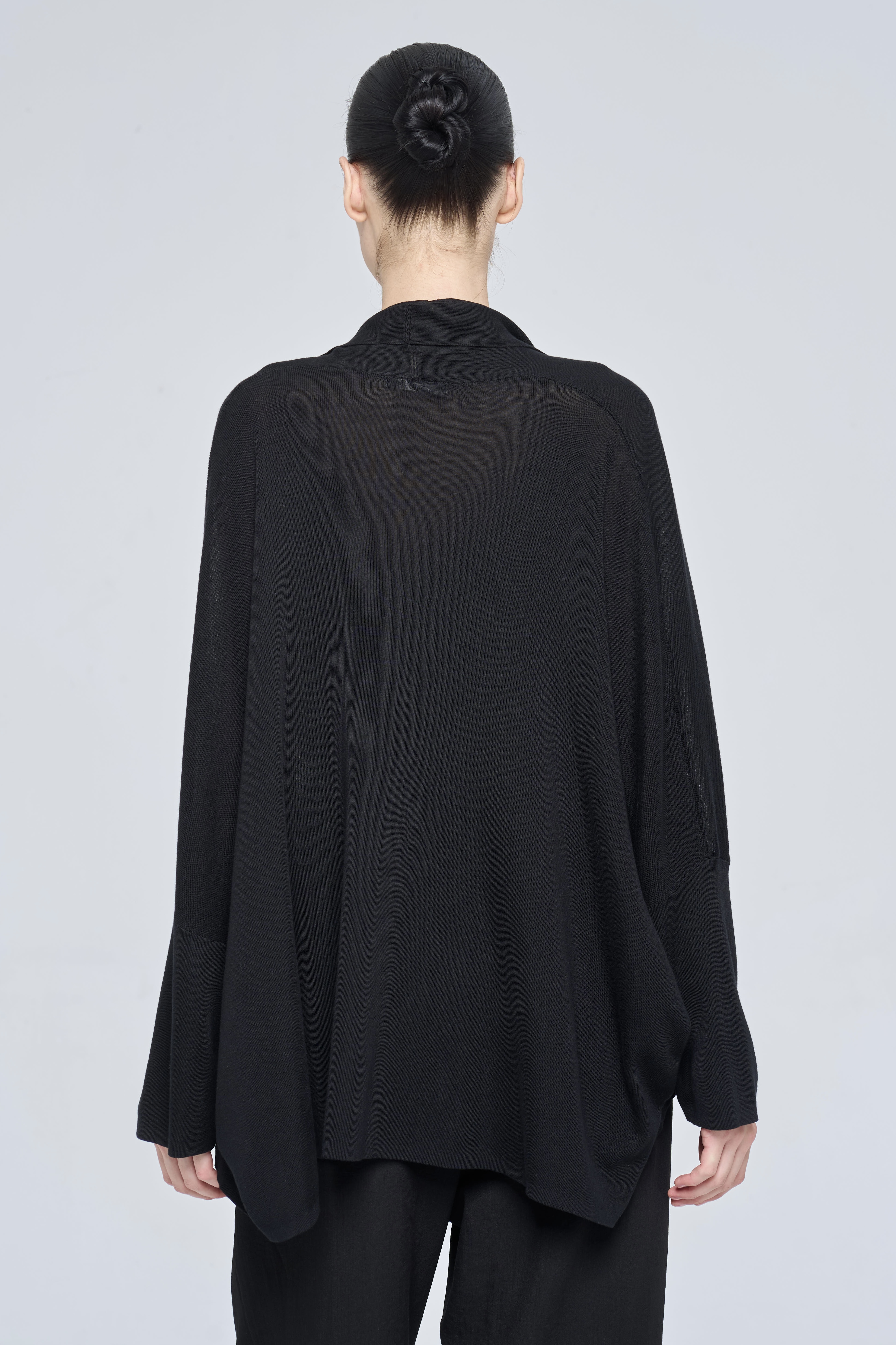 LILOU CARDIGAN - BLACK