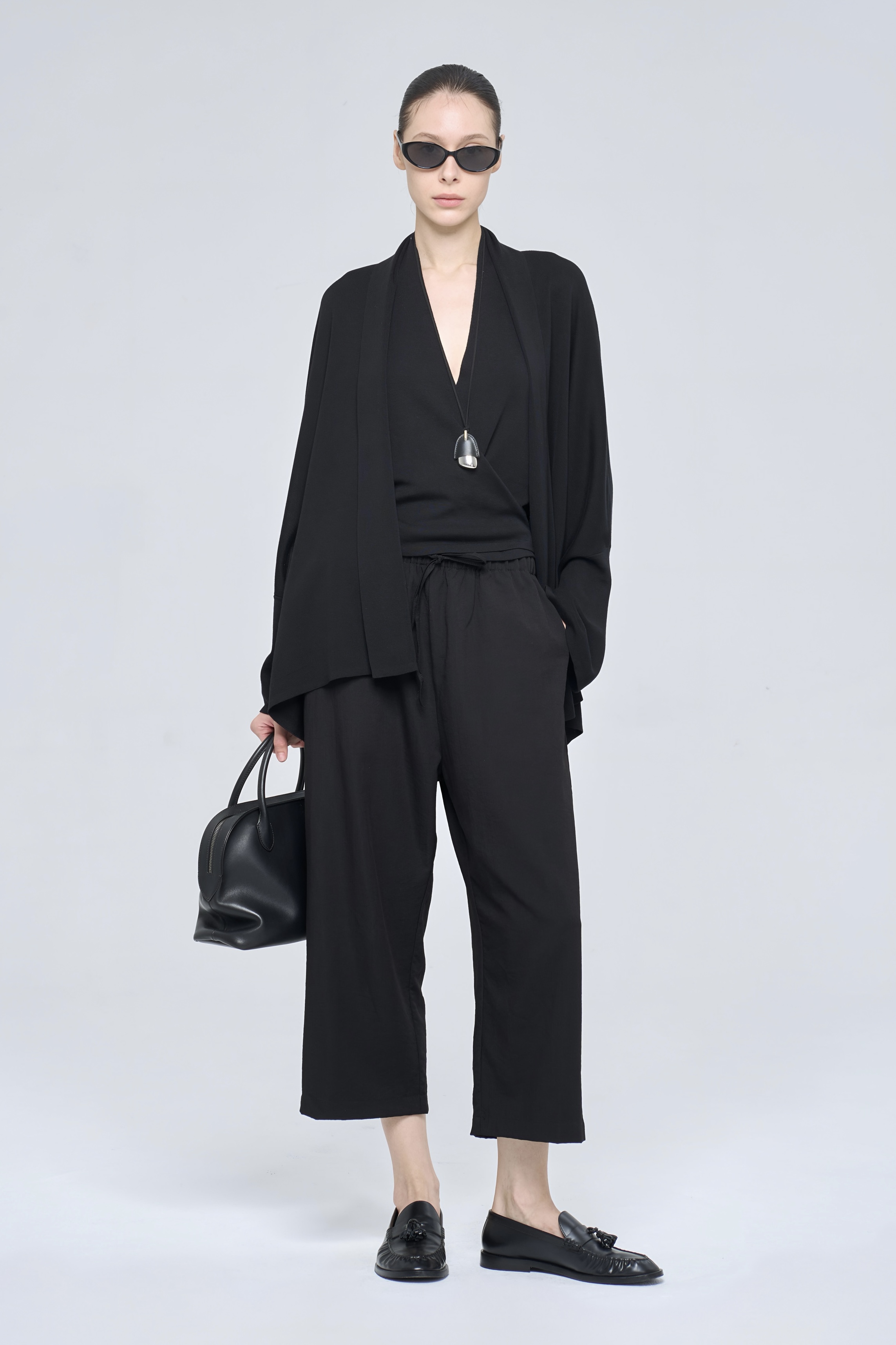 LILOU CARDIGAN - BLACK