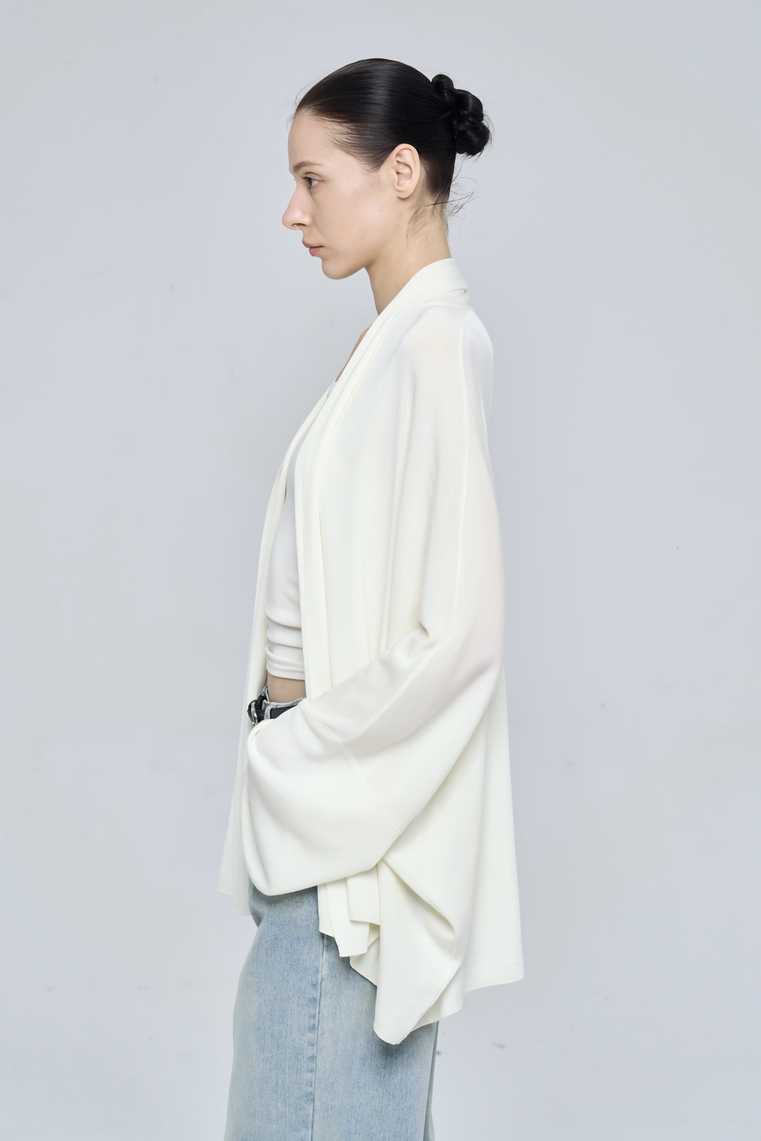 LILOU CARDIGAN - WHITE