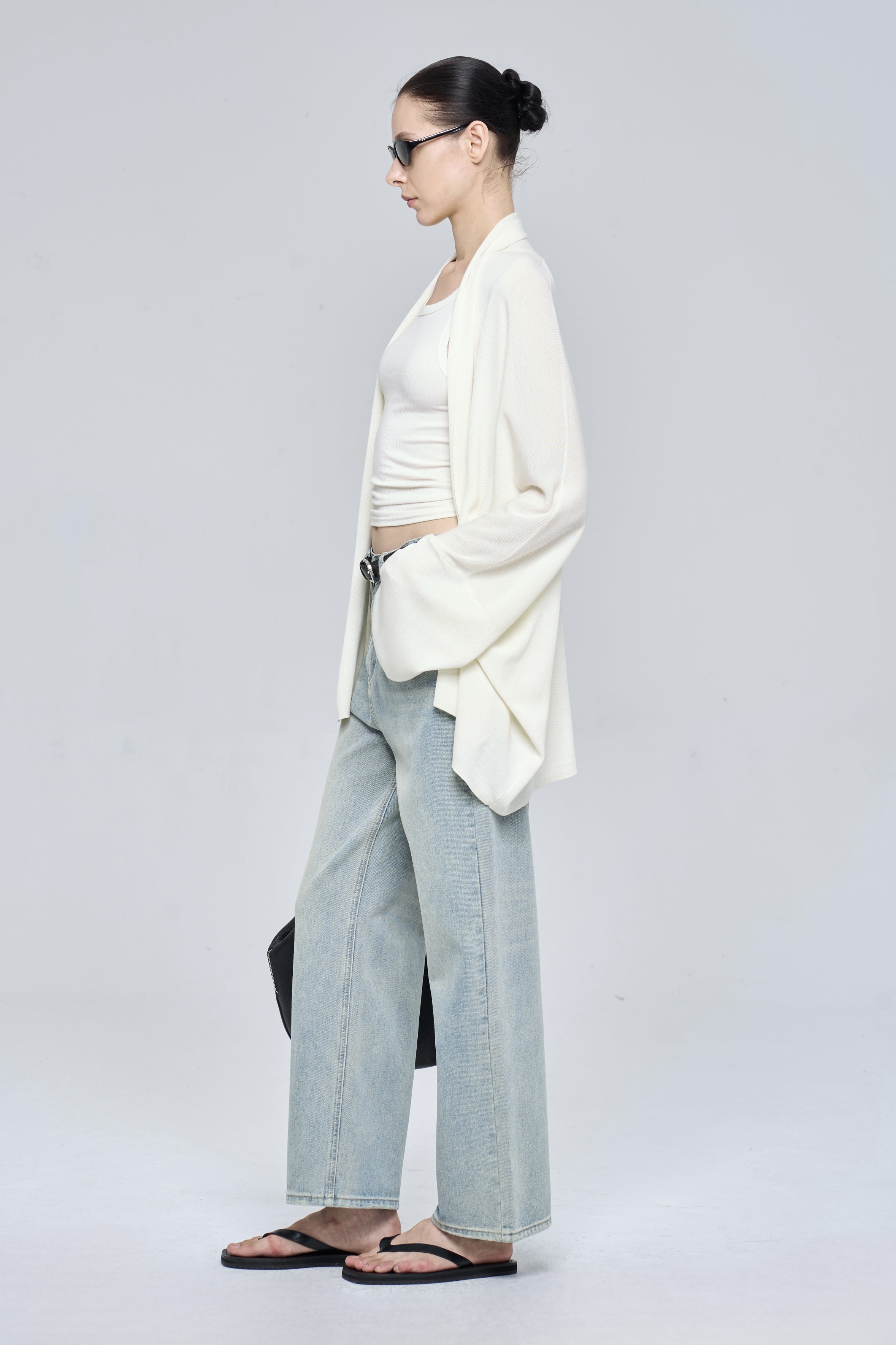 LILOU CARDIGAN - WHITE