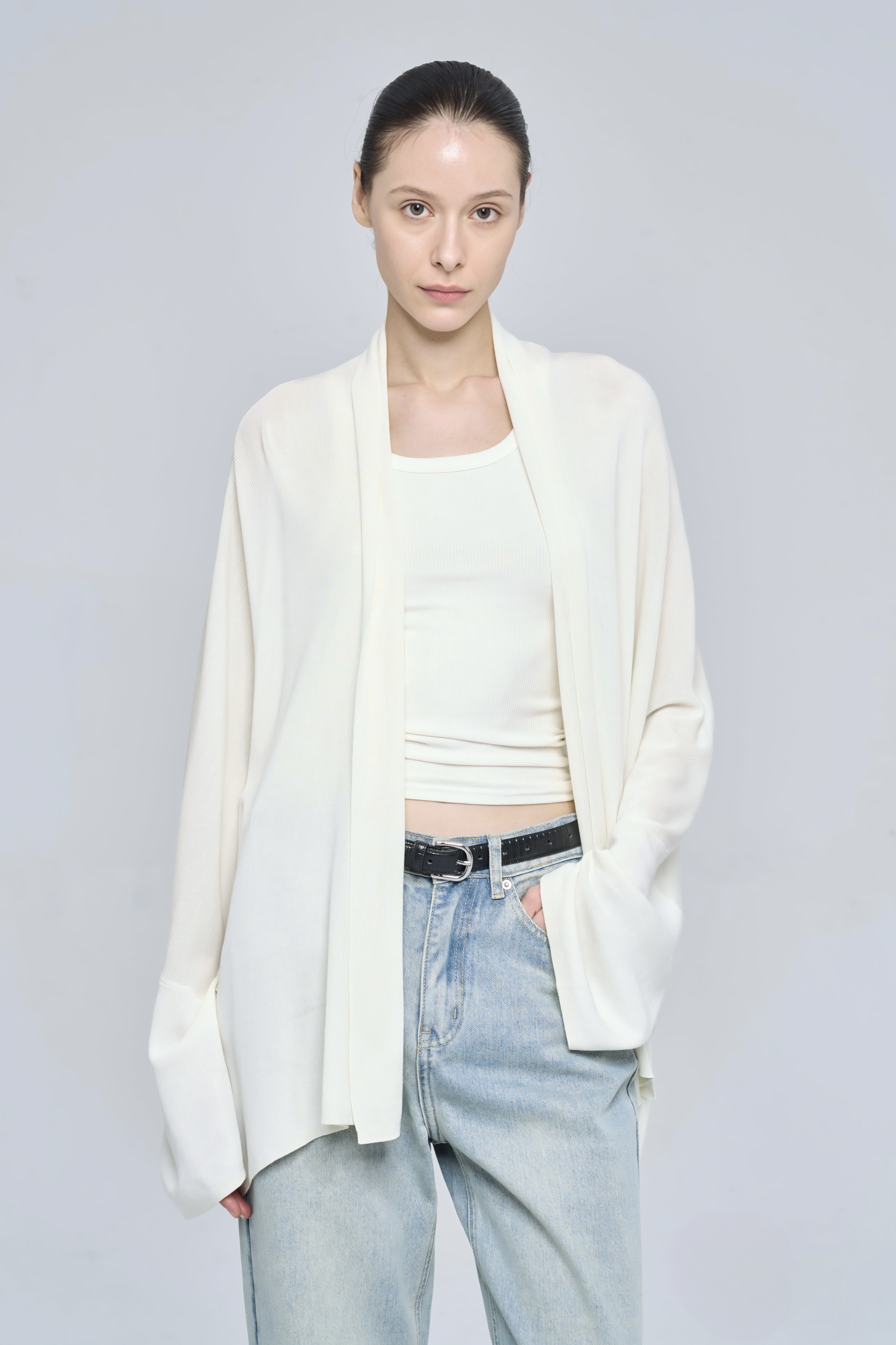 LILOU CARDIGAN - WHITE