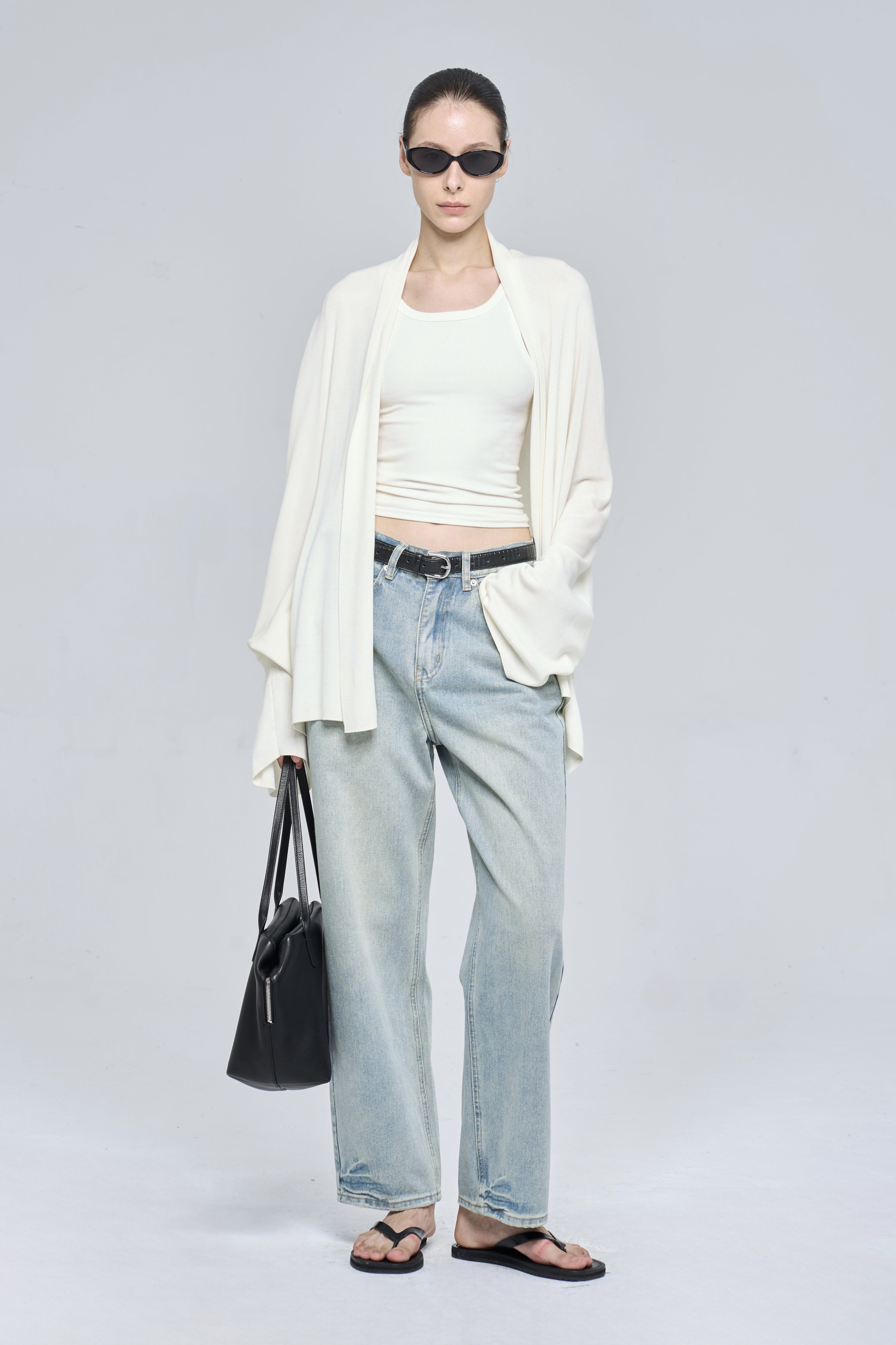 LILOU CARDIGAN - WHITE
