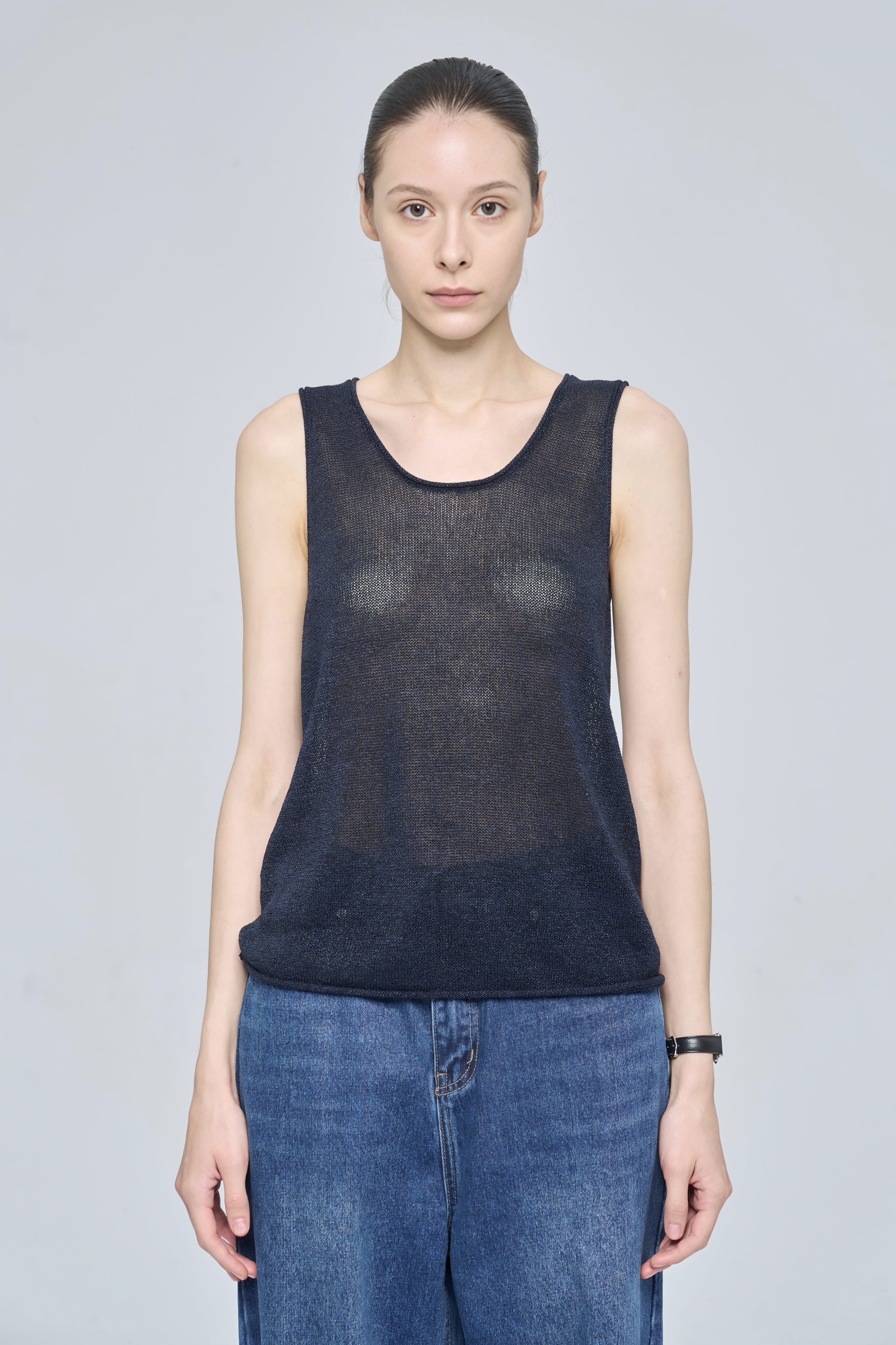 AYU VEST - NAVY