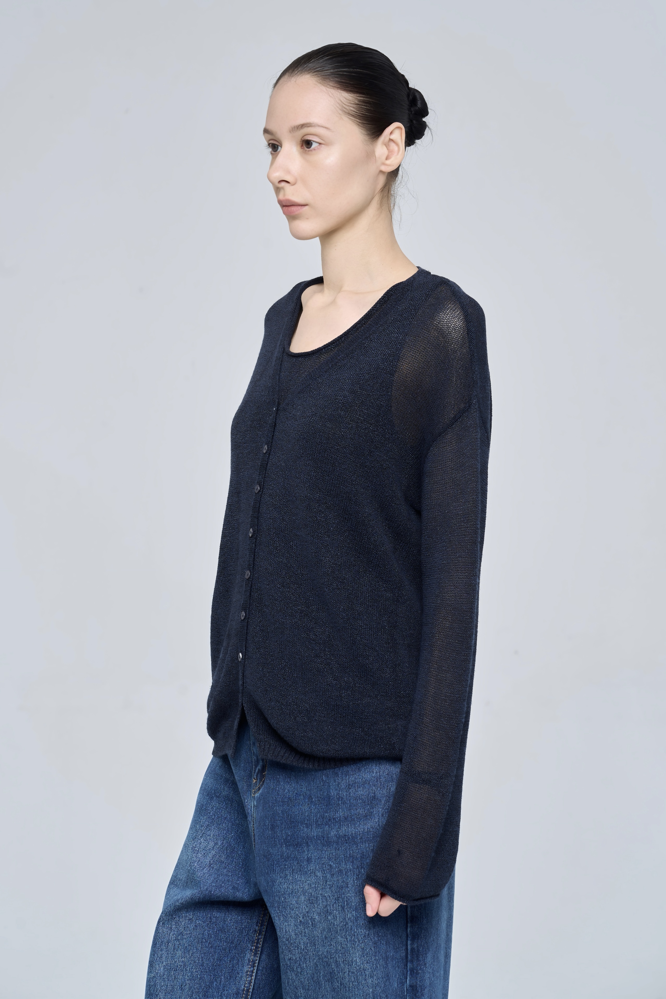 DAY CARDIGAN - NAVY