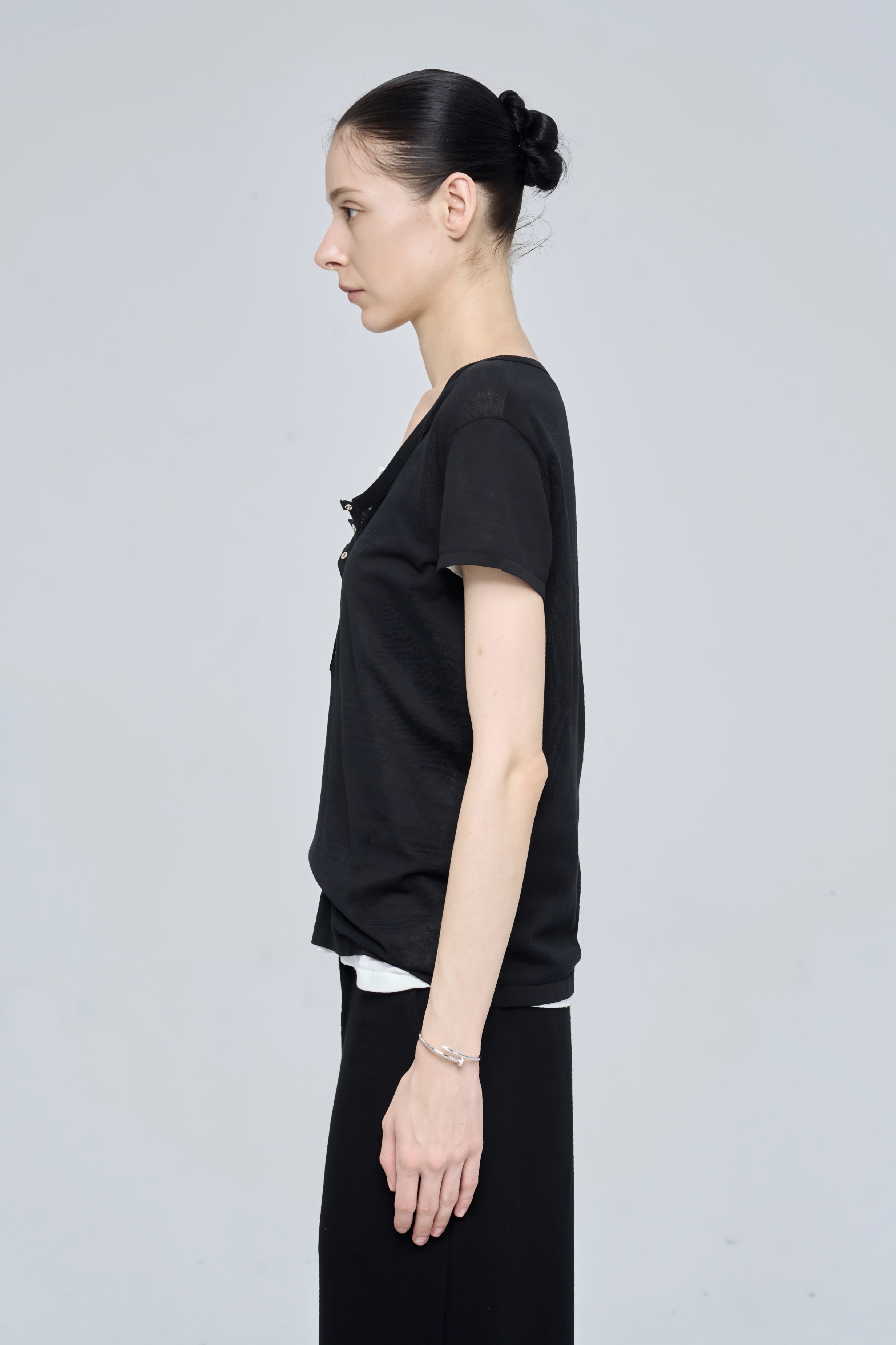 FYNN TOP - BLACK