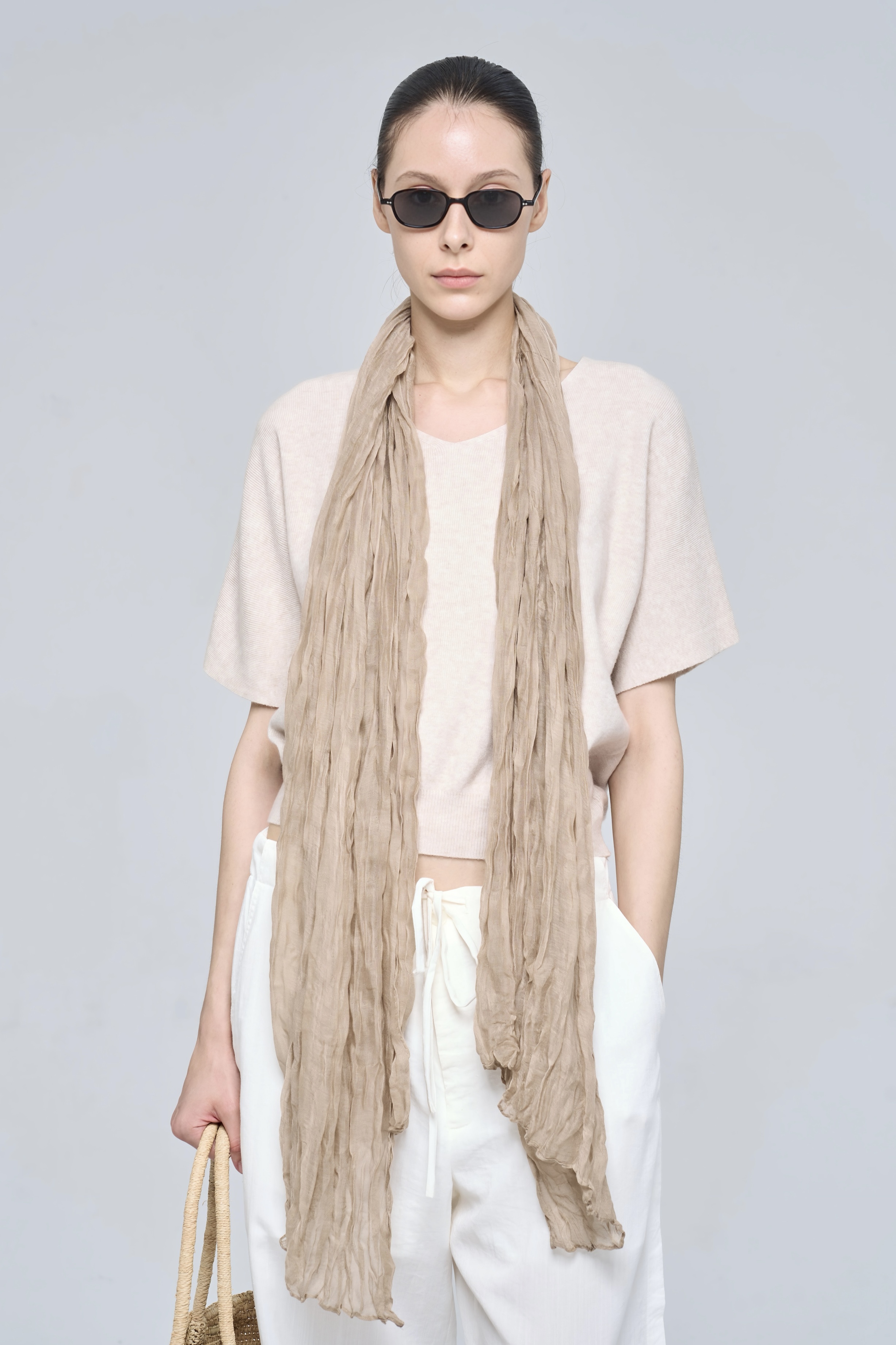 NARI TOP - BEIGE