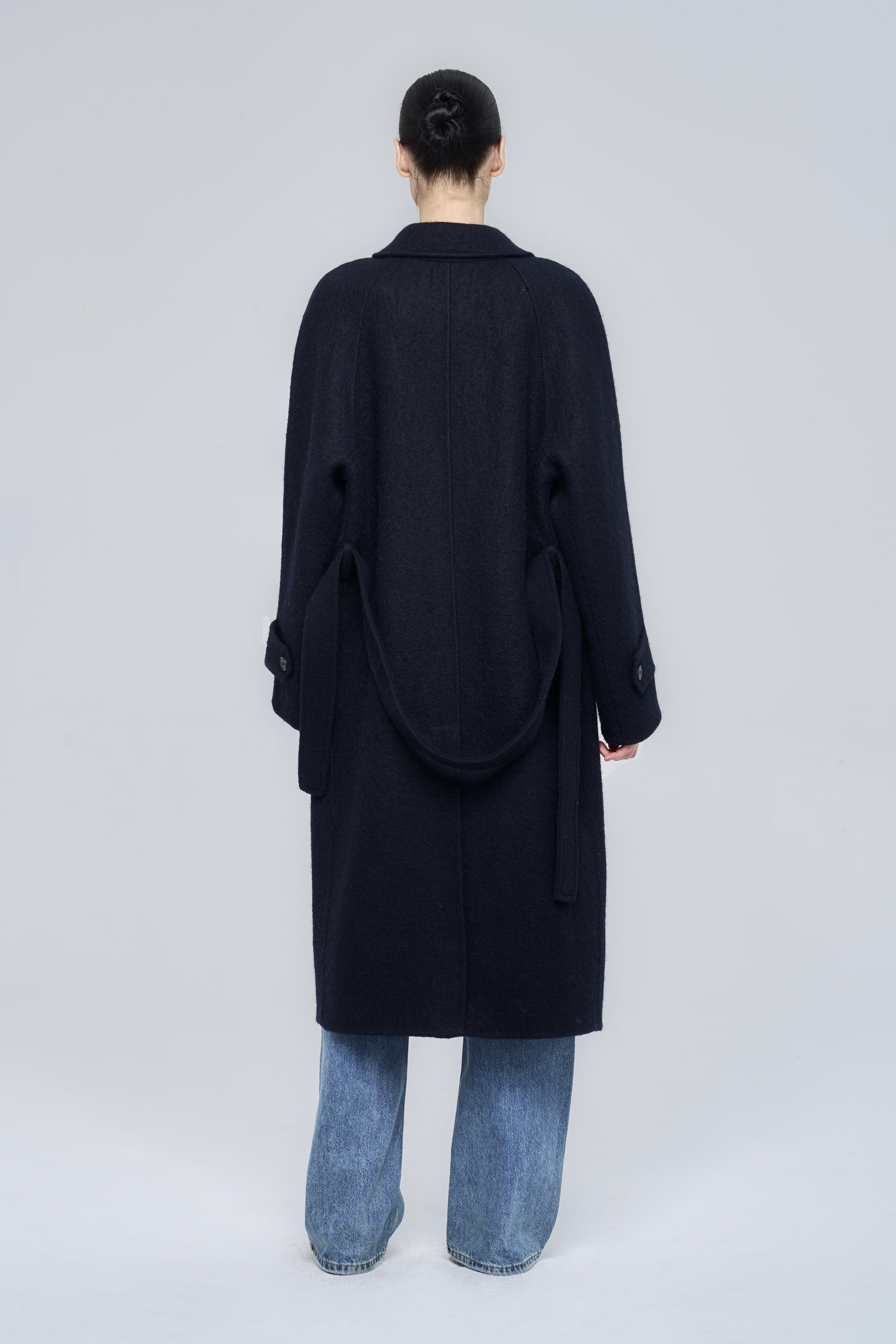 BRISTON COAT - NAVY