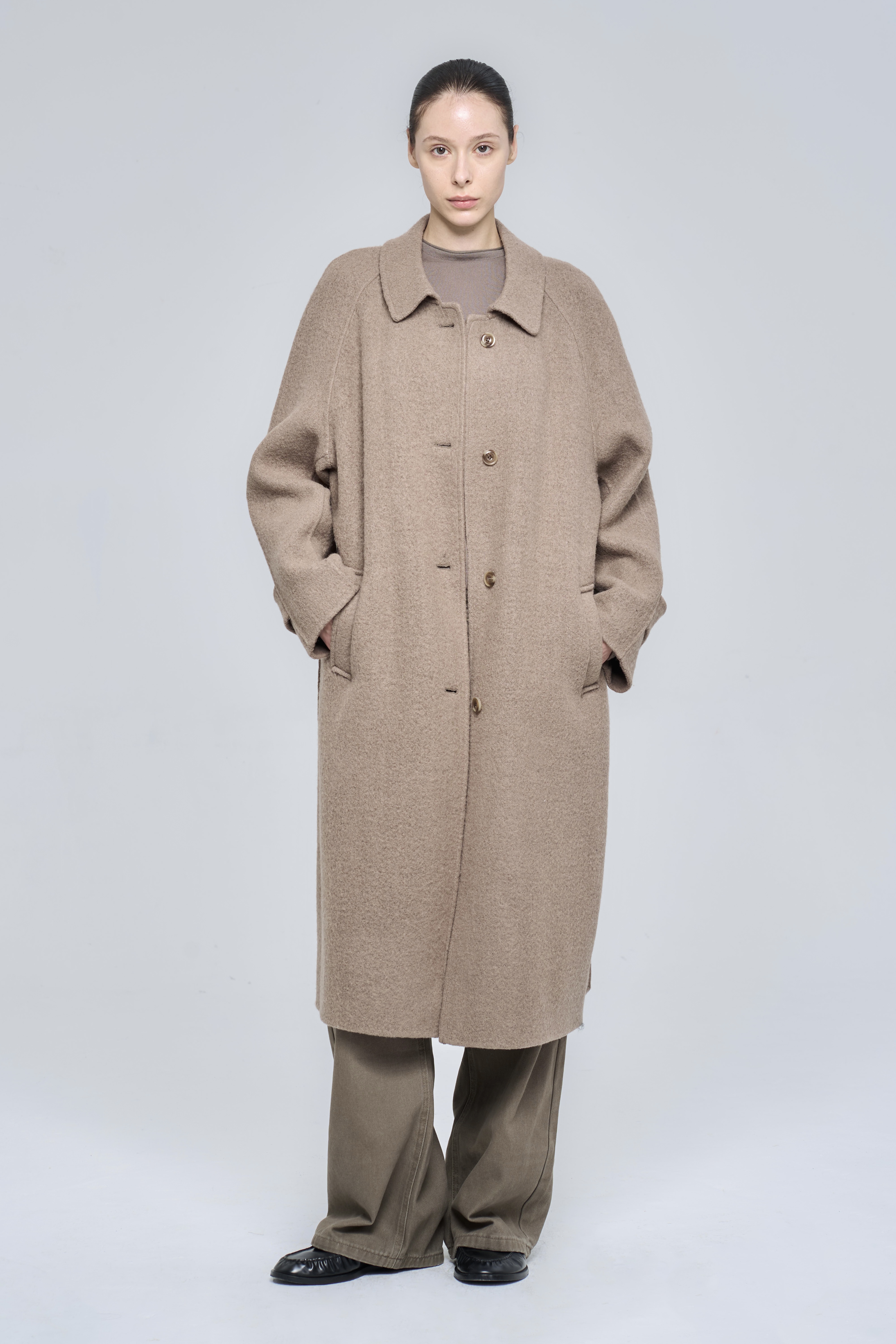 BRISTON COAT - TAUPE