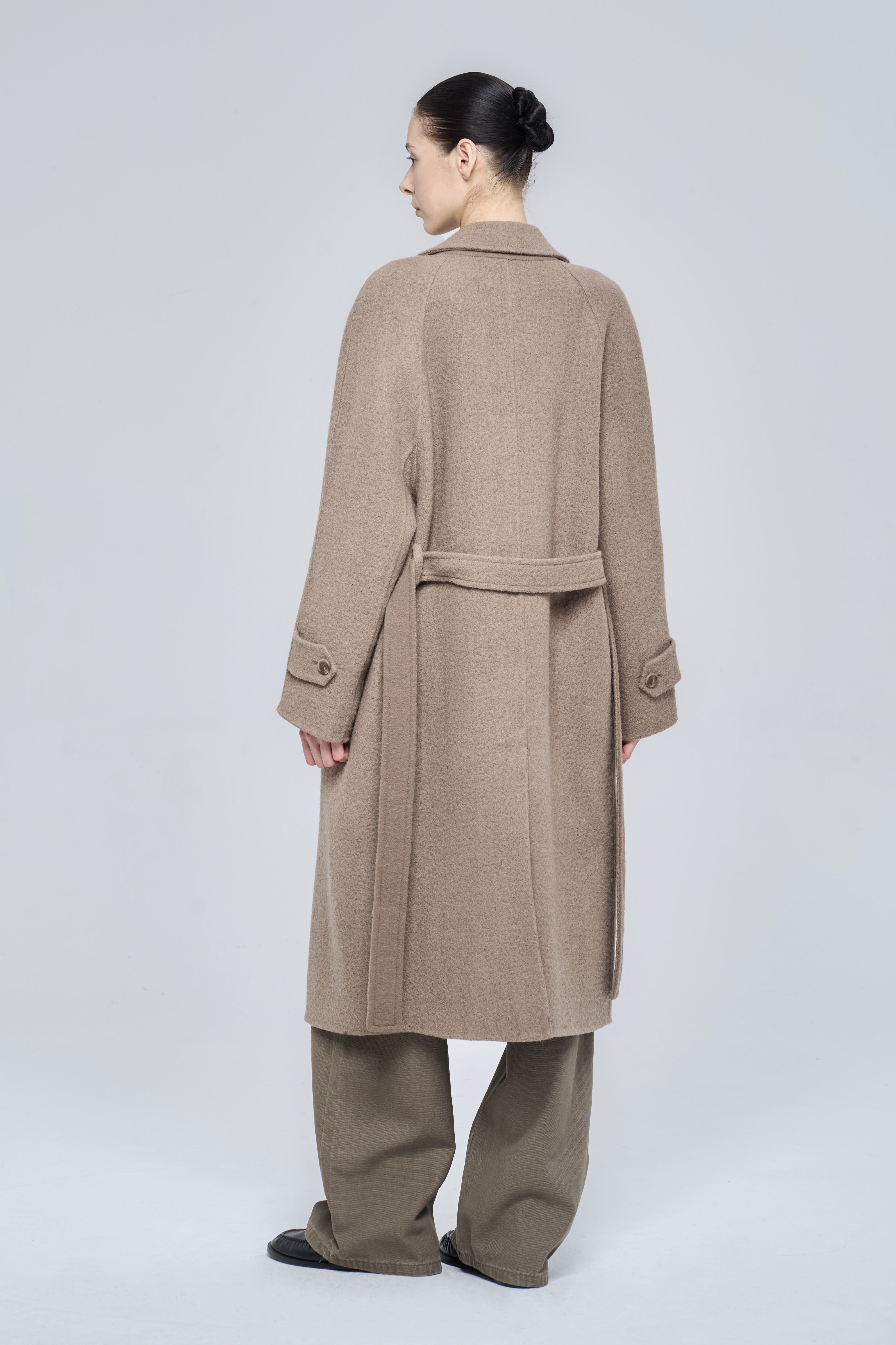 BRISTON COAT - TAUPE
