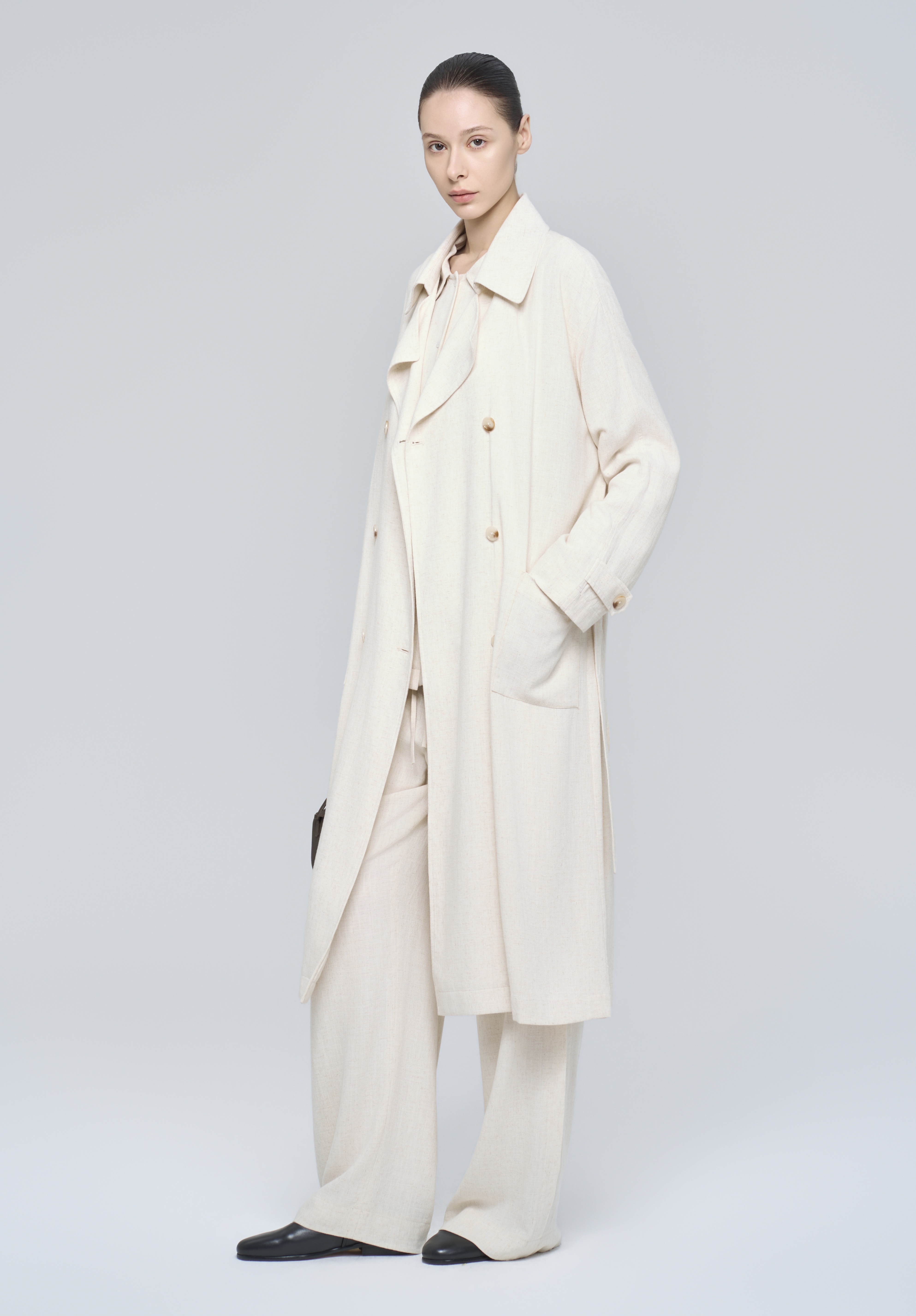 TORAZY COAT - IVORY