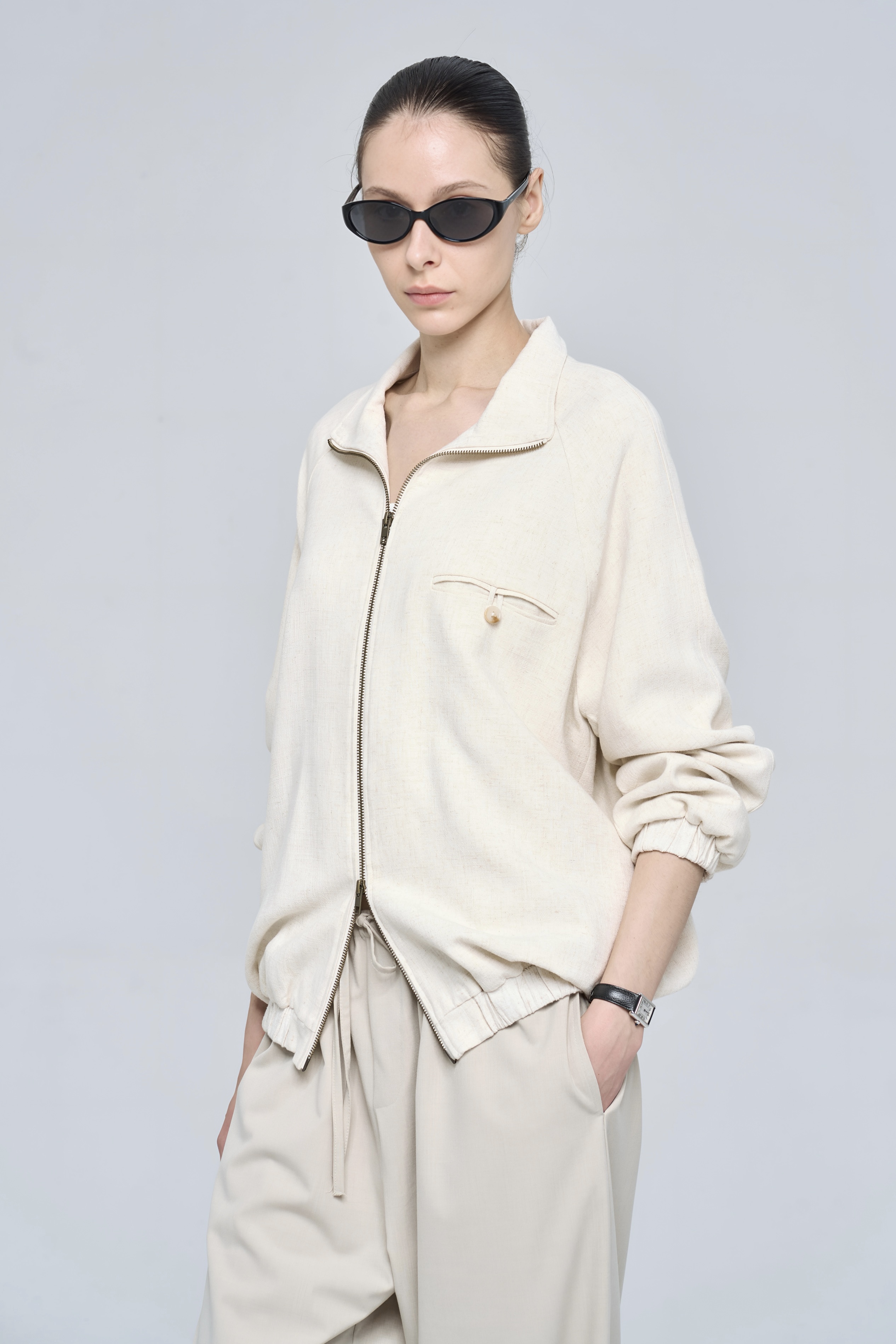 THIAGO JACKET - IVORY