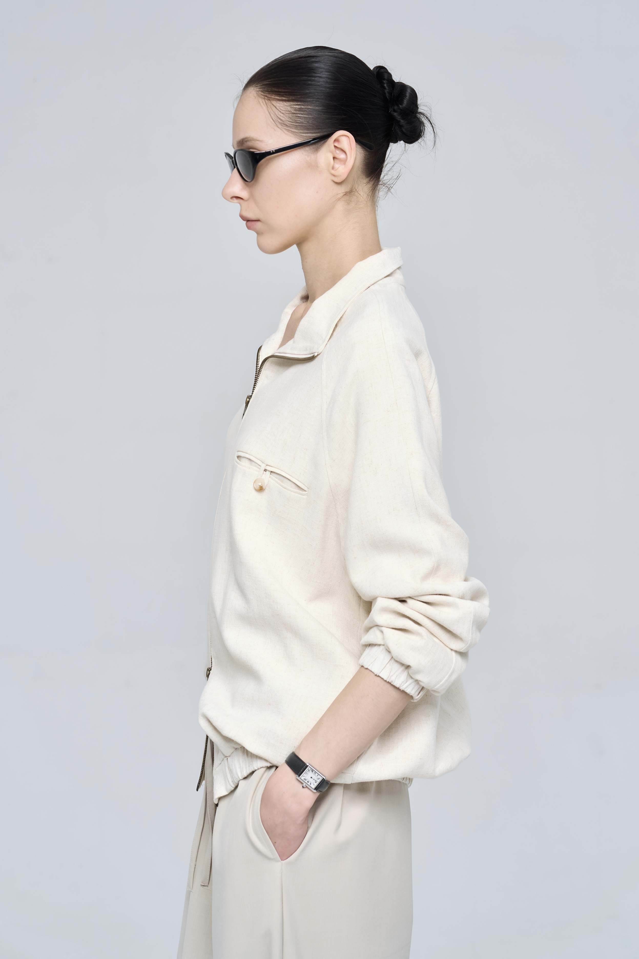 THIAGO JACKET - IVORY