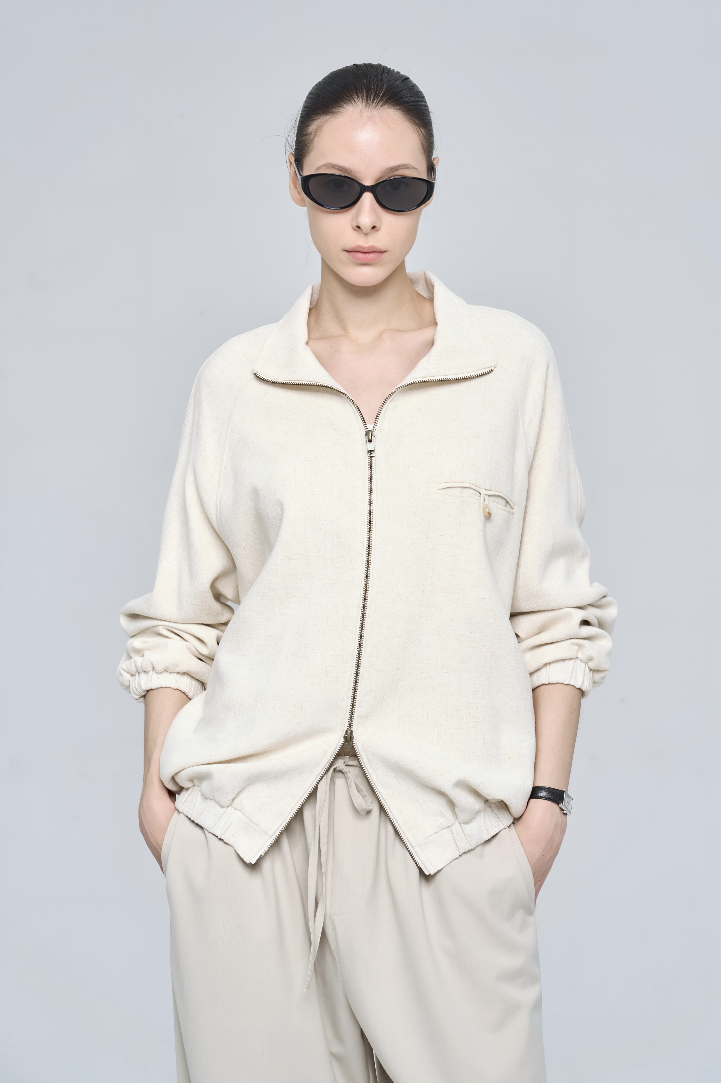 THIAGO JACKET - IVORY