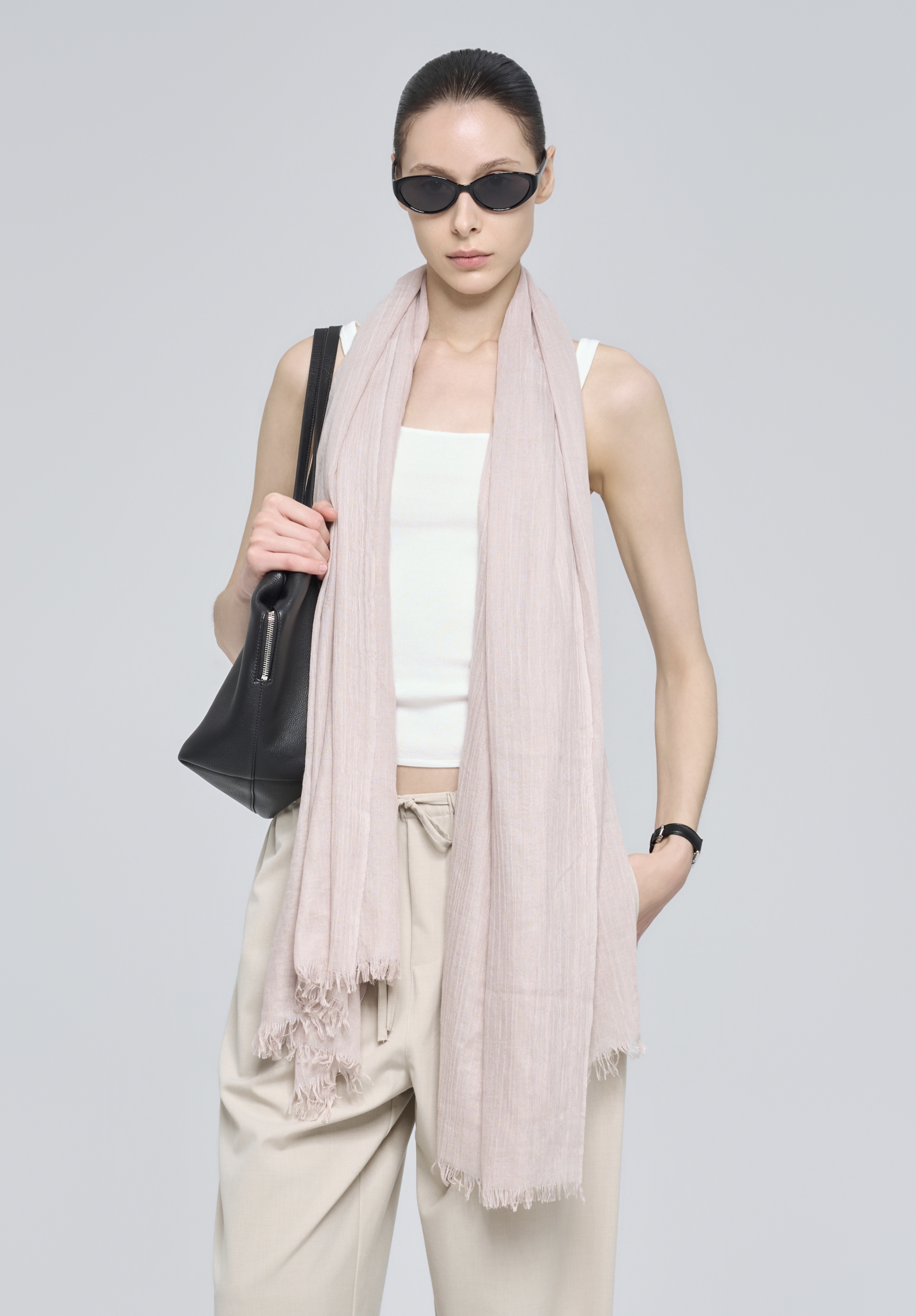 THENA SCARF - SAND