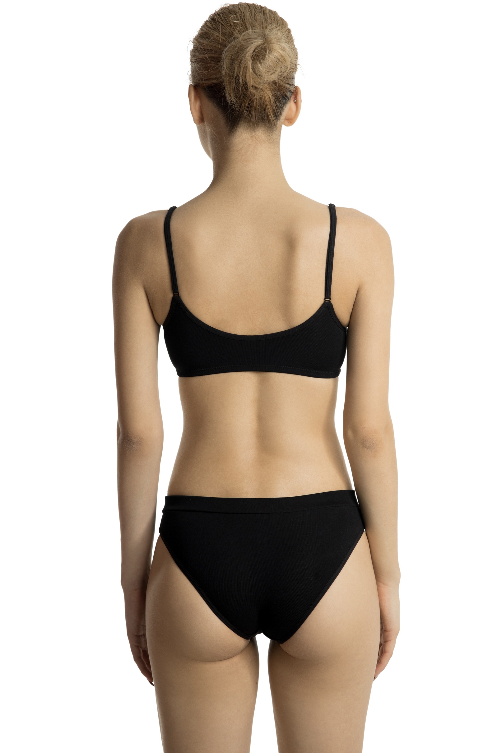 COTTON CLASSIC BRIEF - BLACK 